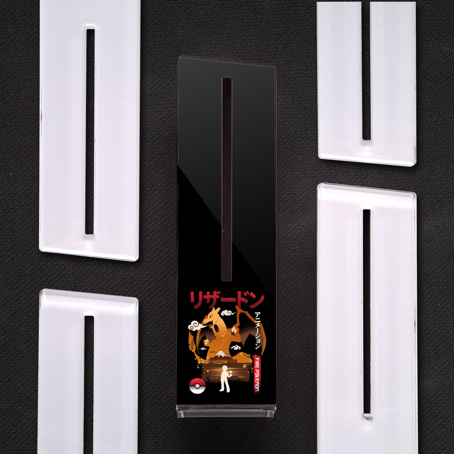 Charizard (Opciones de Color) | Soporte Gráfica Vertical Acrílico
