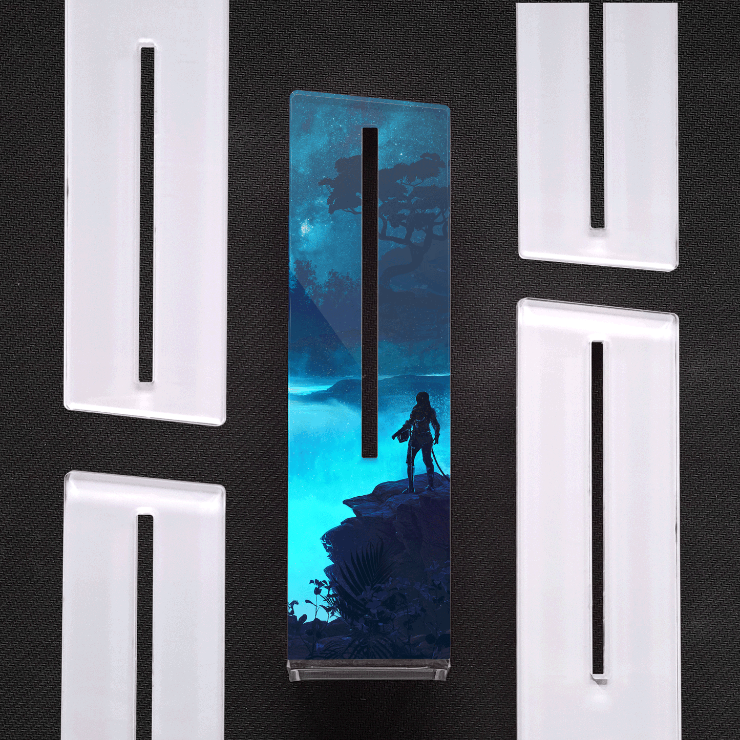 Emissions | Soporte Gráfica Vertical Acrílico