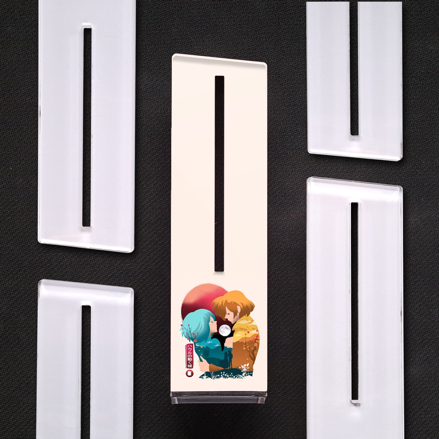 Howl Moving Caslte | Soporte Gráfica Vertical Acrílico
