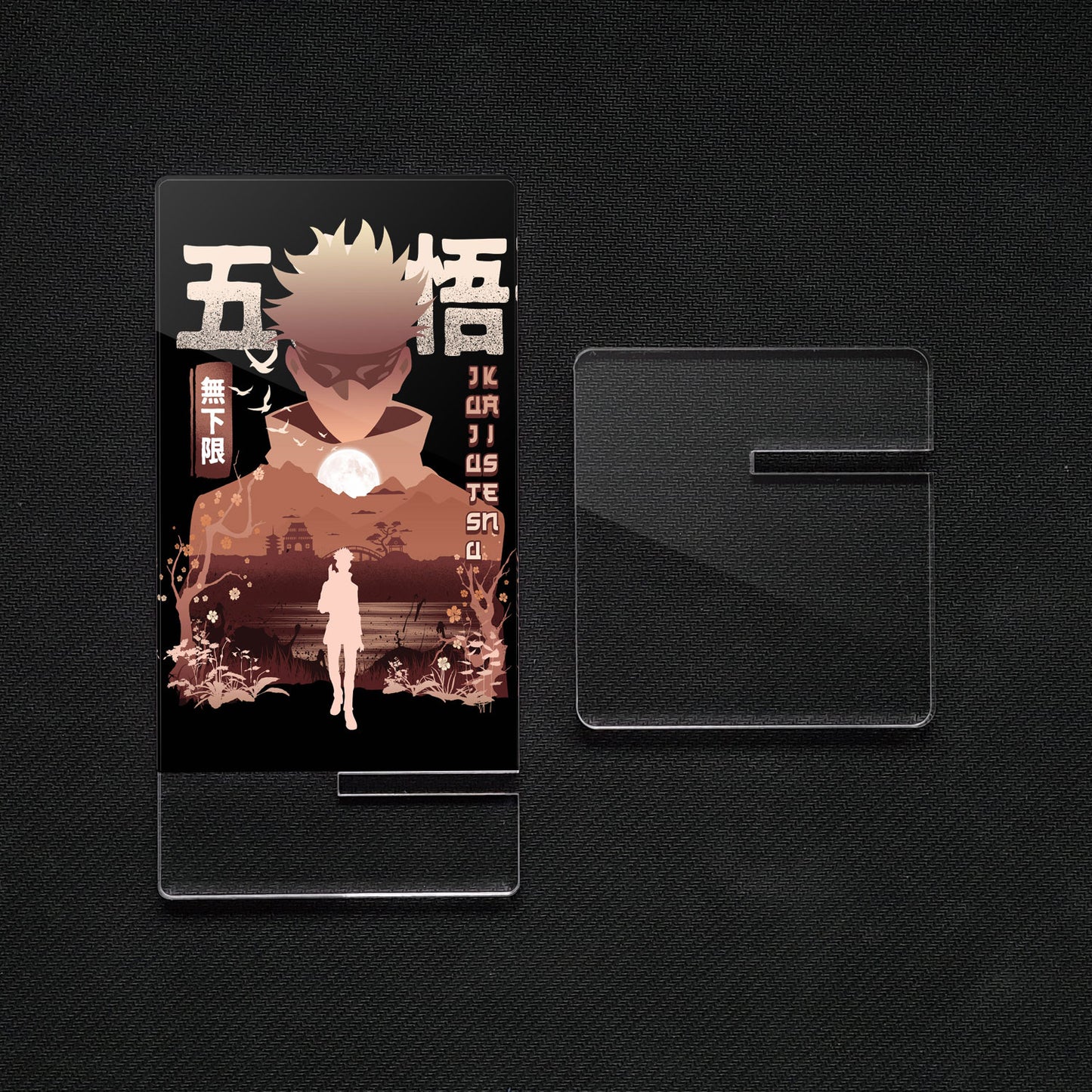 Soporte para Móvil de Jujutsu Kaisen Gojo satoru, de metacrilato