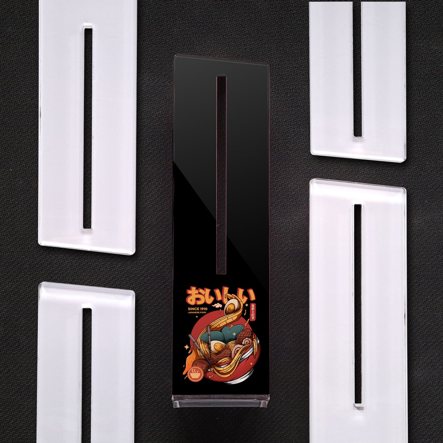 Ramen Noodle (Opciones de Color) | Soporte Gráfica Vertical Acrílico