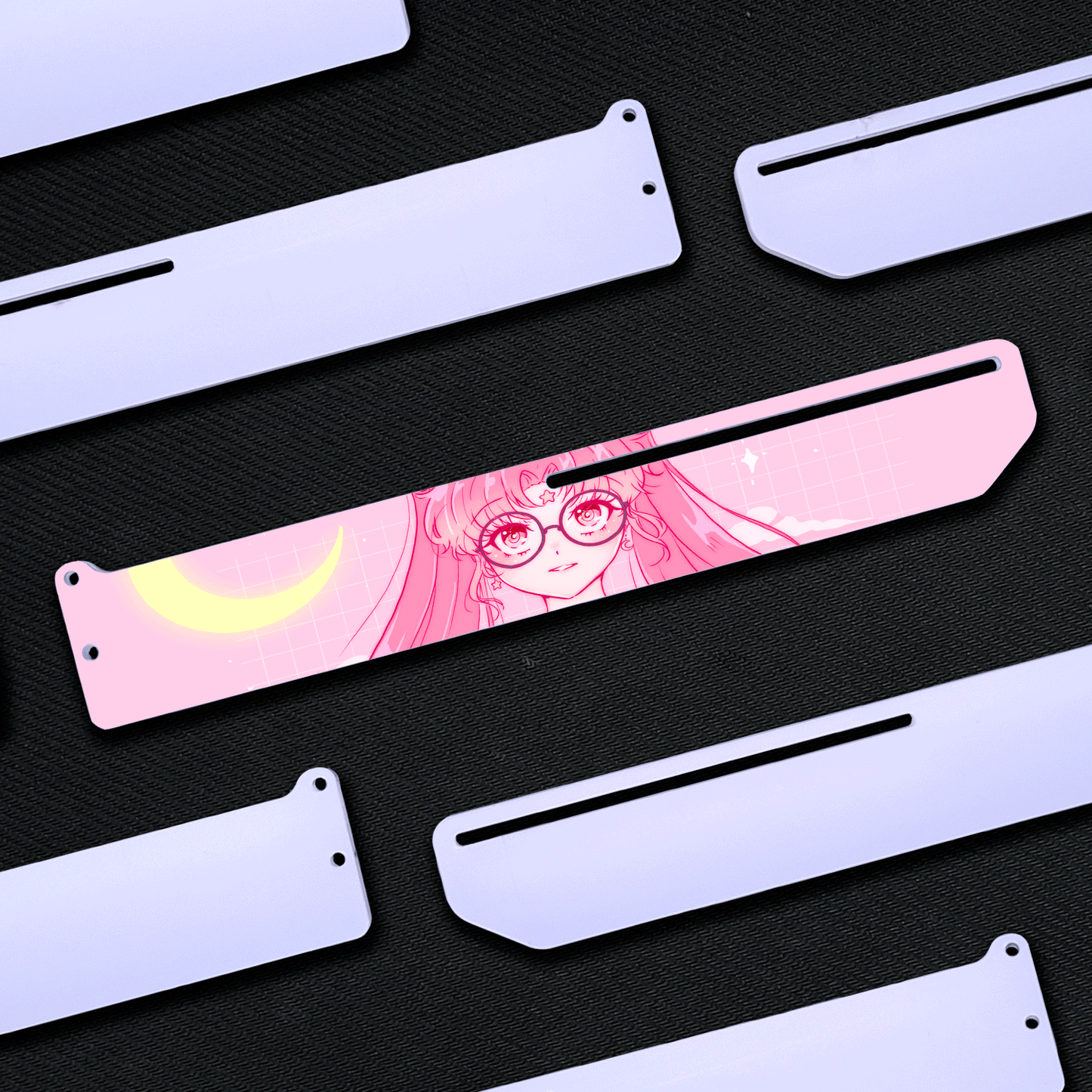 Aesthetic Pastel Girl | Soporte Gráfica Horizontal Acrílico