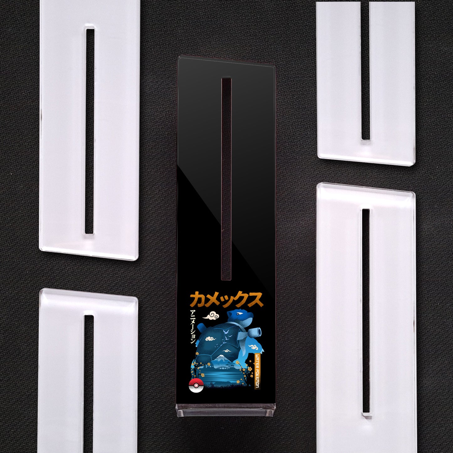 Blastoise (Opciones de Color) | Soporte Gráfica Vertical Acrílico
