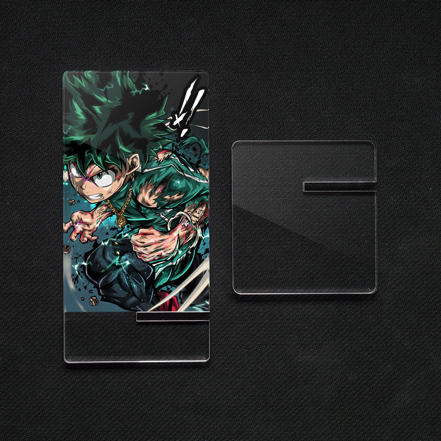 Soporte para Móvil de My Hero Academy Deku, de metacrilato