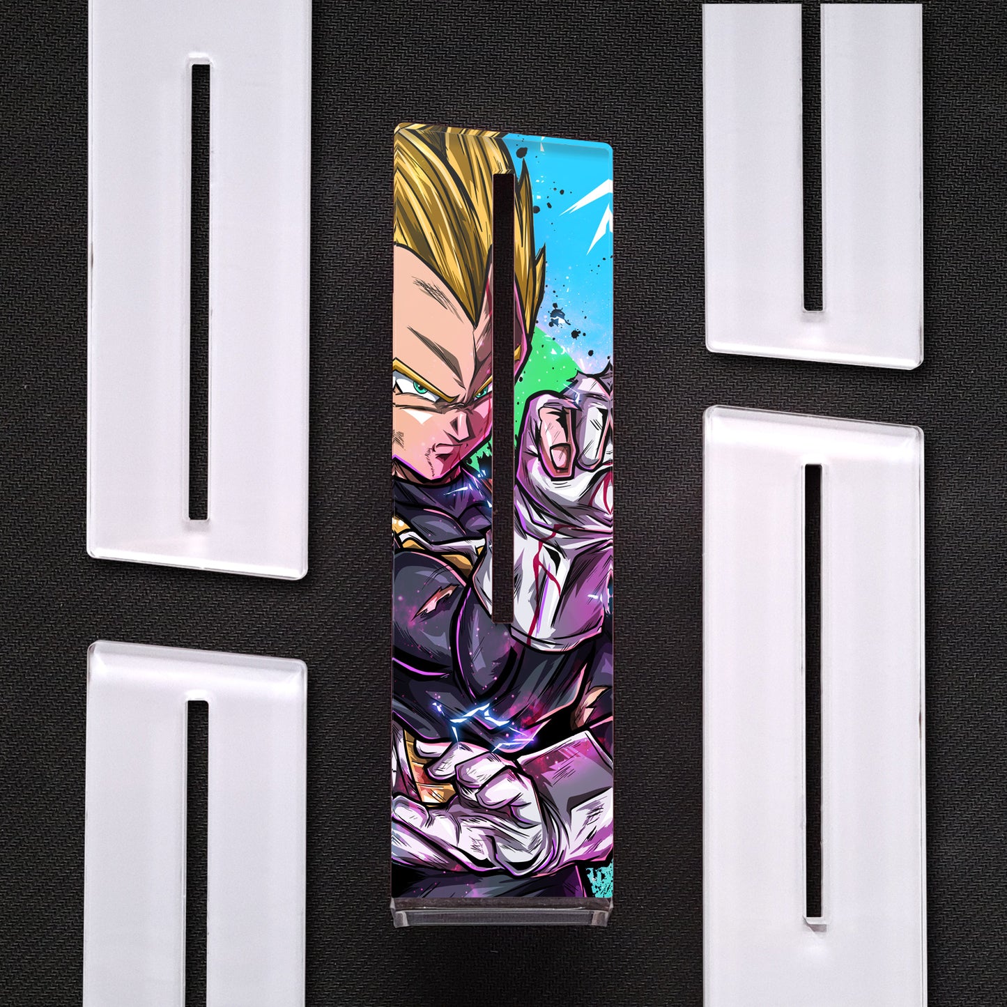 Dragon Ball Vegeta SS | Soporte Gráfica Vertical Metacrilato