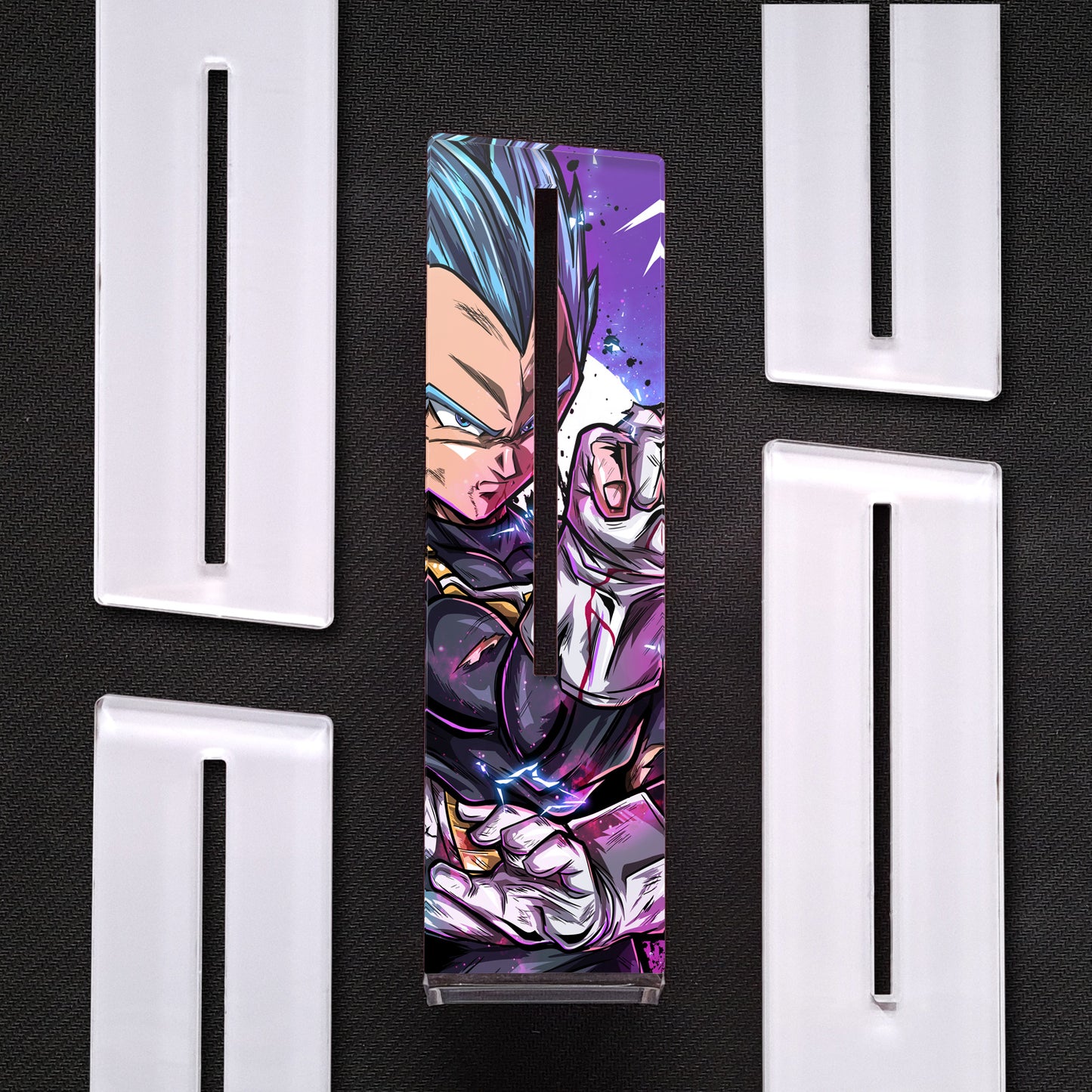 Vegeta SS God Blue | Soporte Gráfica Vertical Acrílico
