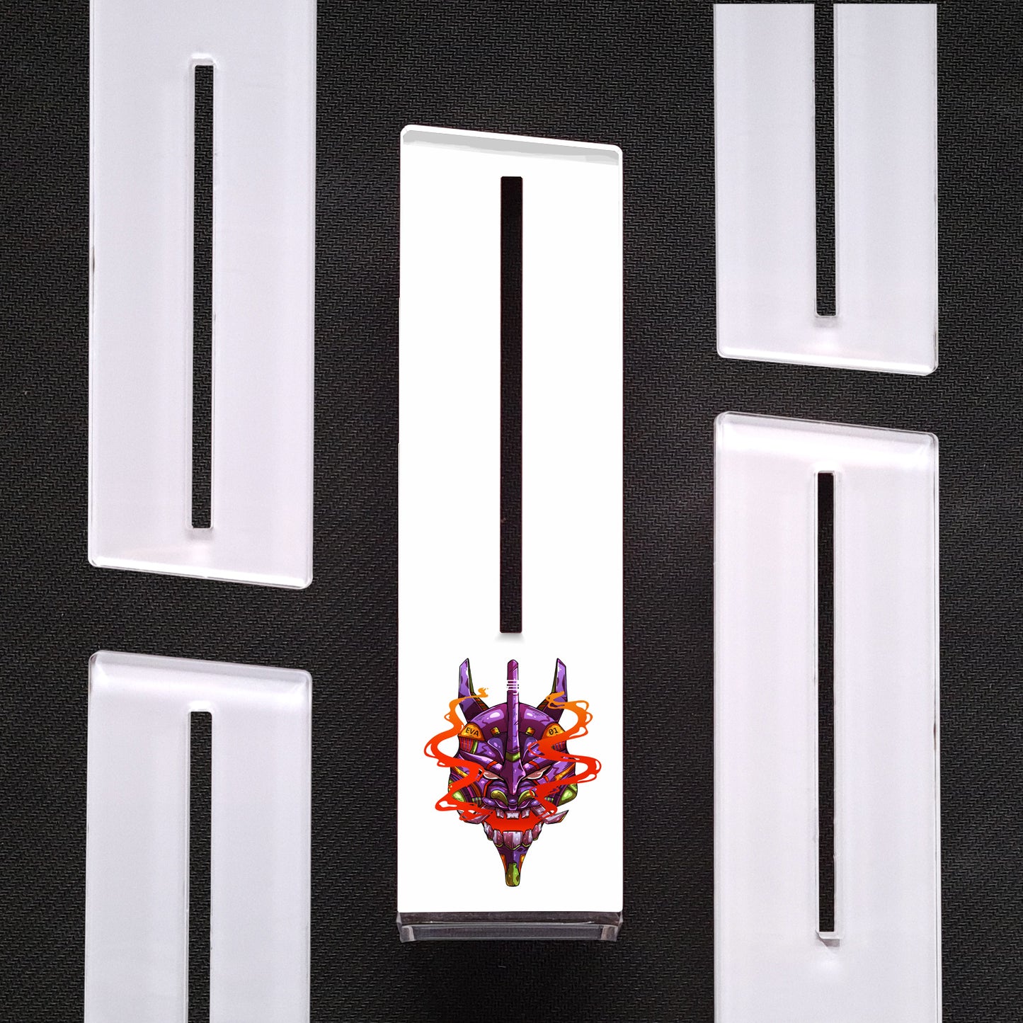 EVA 01 (Opcion de Color) | Soporte Gráfica Vertical Acrílico