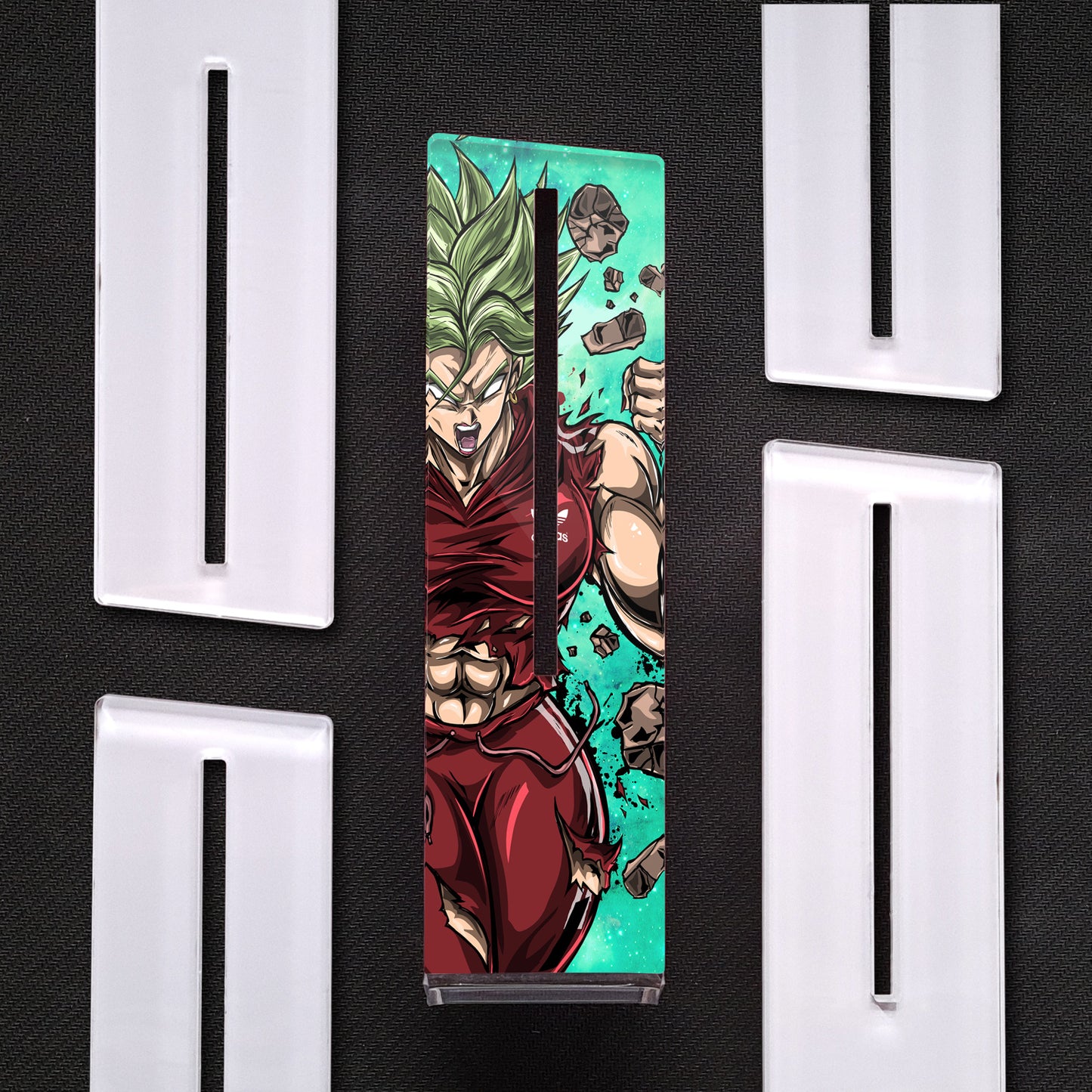 "Kale X Adidas" Dragon Ball | Soporte Gráfica Vertical Metacrilato