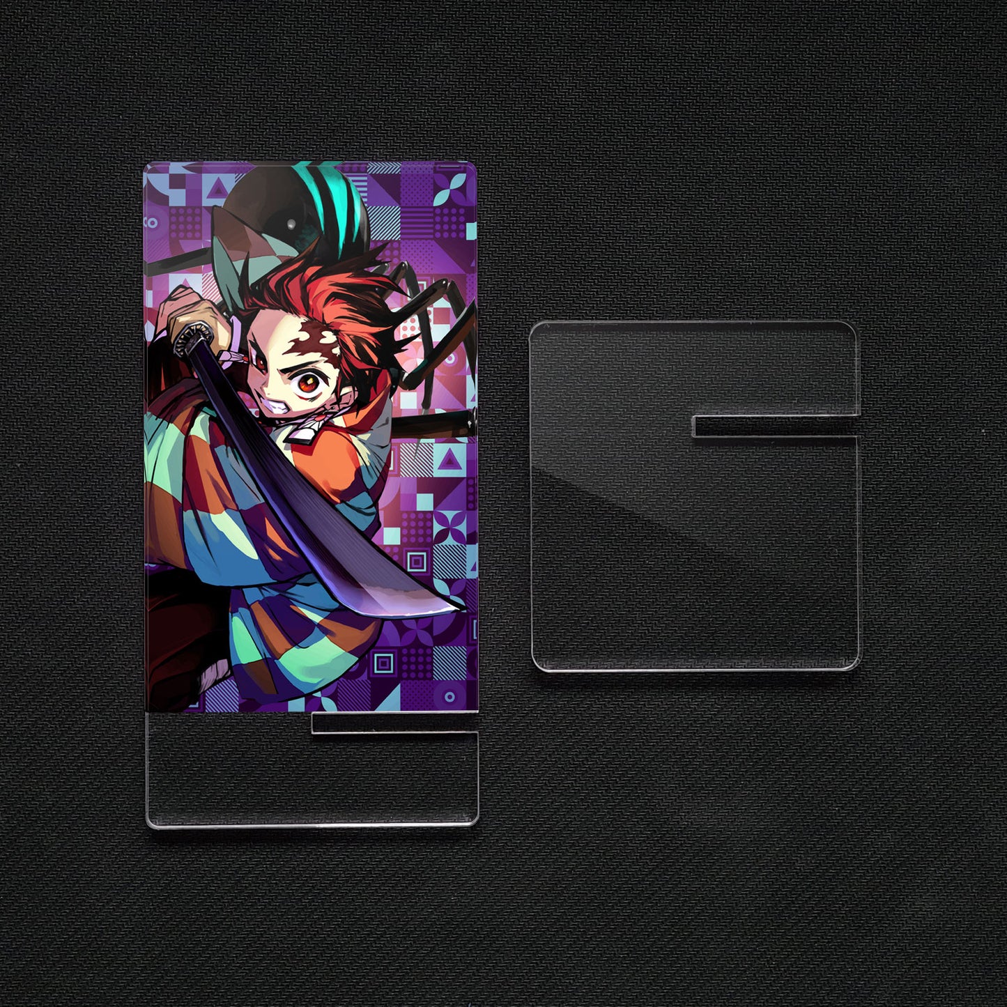 Soporte para Móvil de Kimetsu no Yaiba Demon Slayer Tanjiro Kamaro, de metacrilato