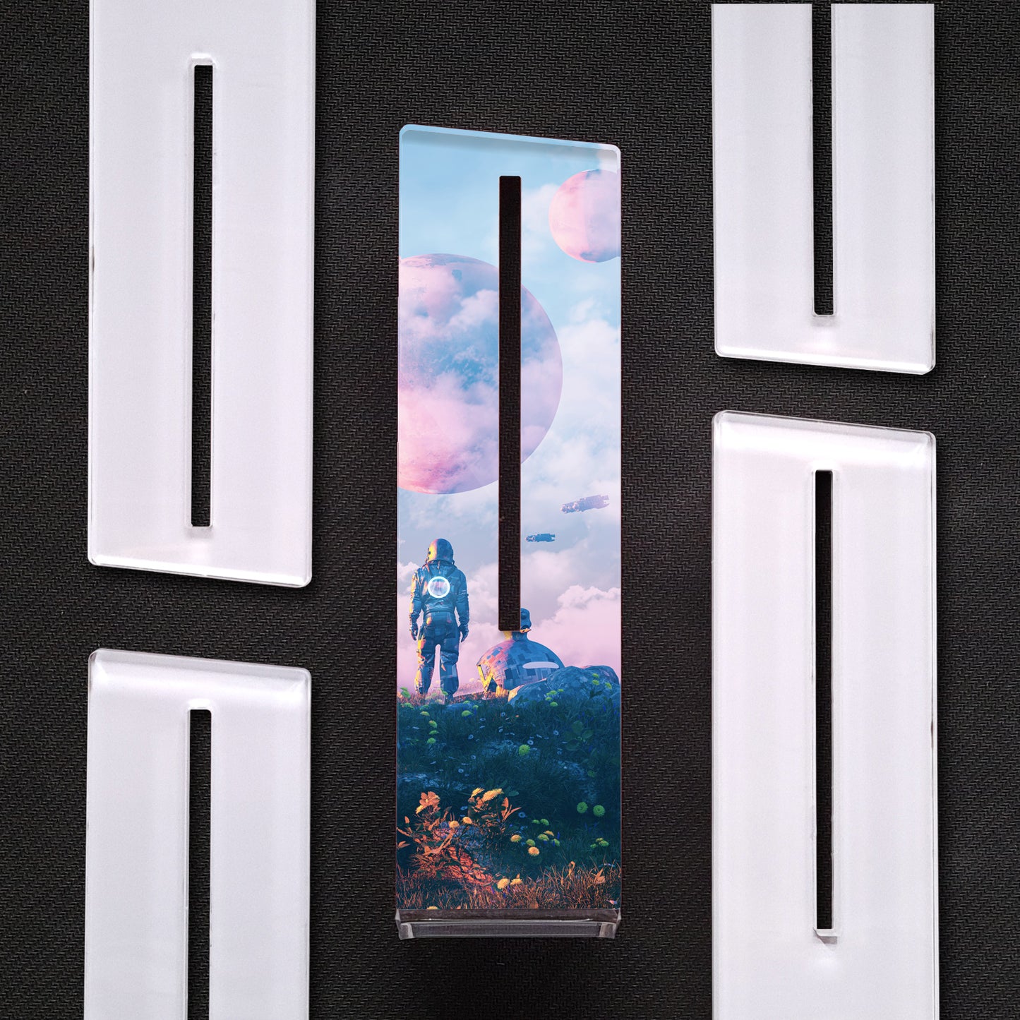 Redumption | Soporte Gráfica Vertical Acrílico