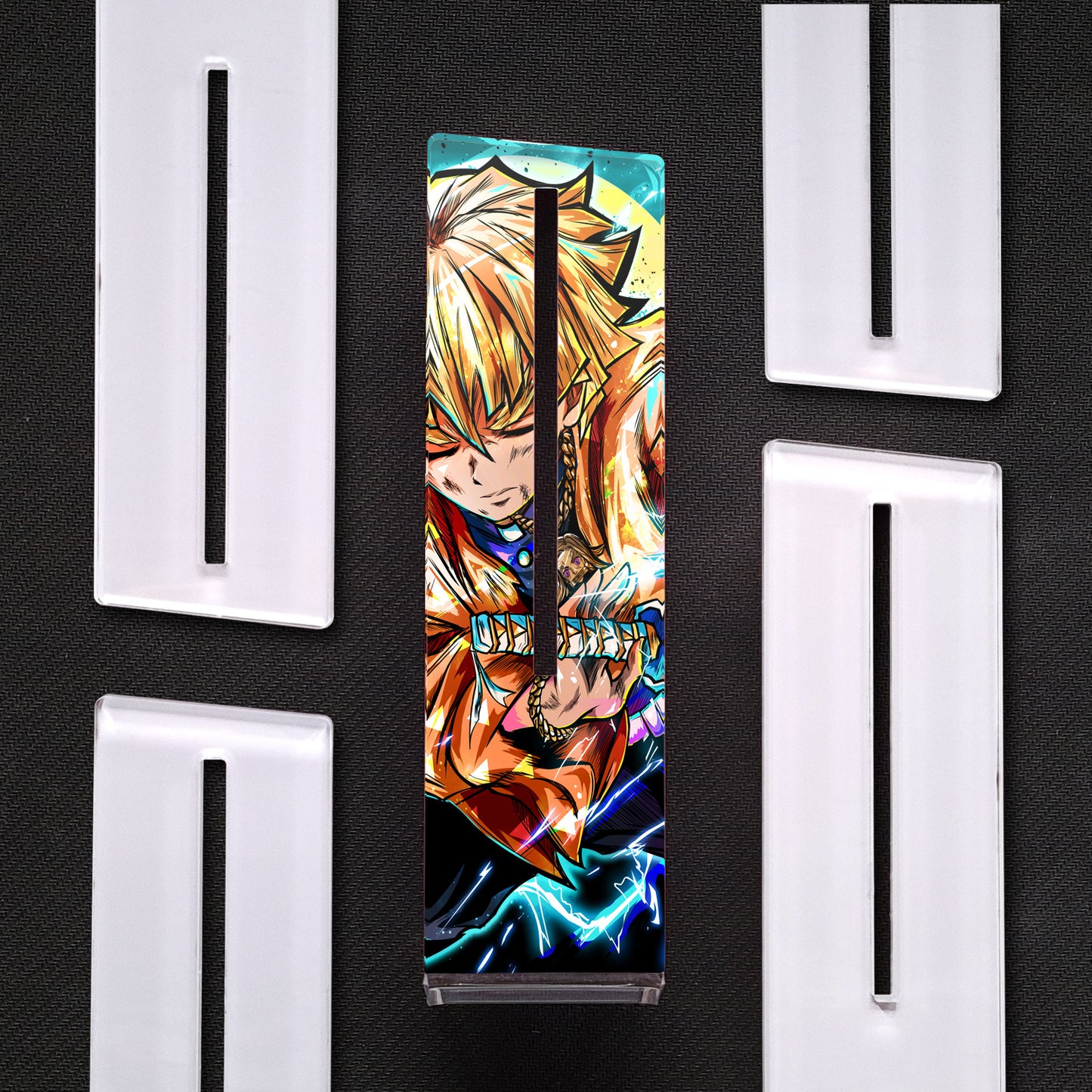 Kimetsu no Yaiba, Zenitsu | Soporte Gráfica Vertical Metacrilato