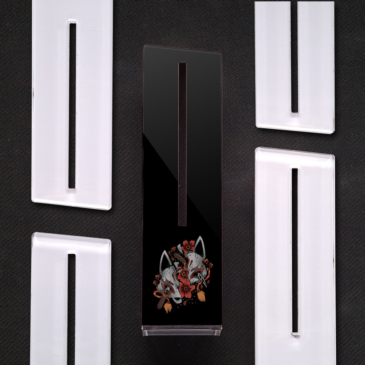 Onimask (Opciones de Color) | Soporte Gráfica Vertical Acrílico