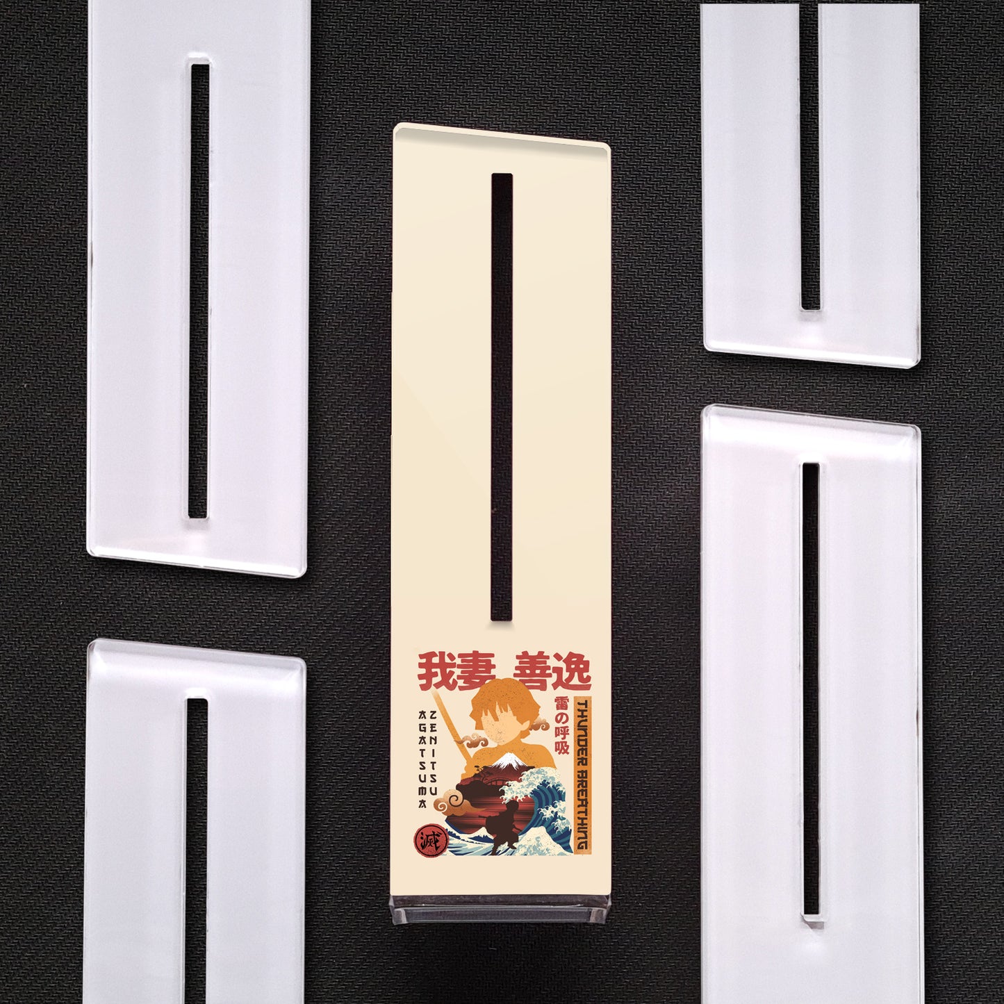 Zenitsu | Soporte Gráfica Vertical Acrílico