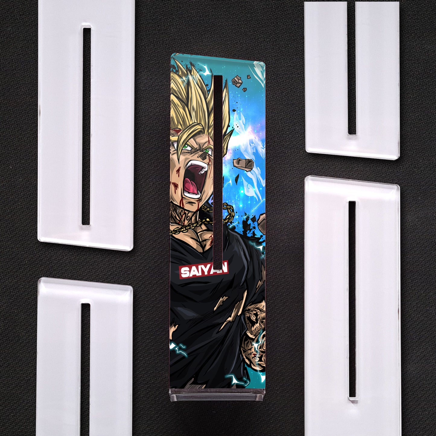 Gohan SS Dragon Ball | Soporte Gráfica Vertical Metacrilato