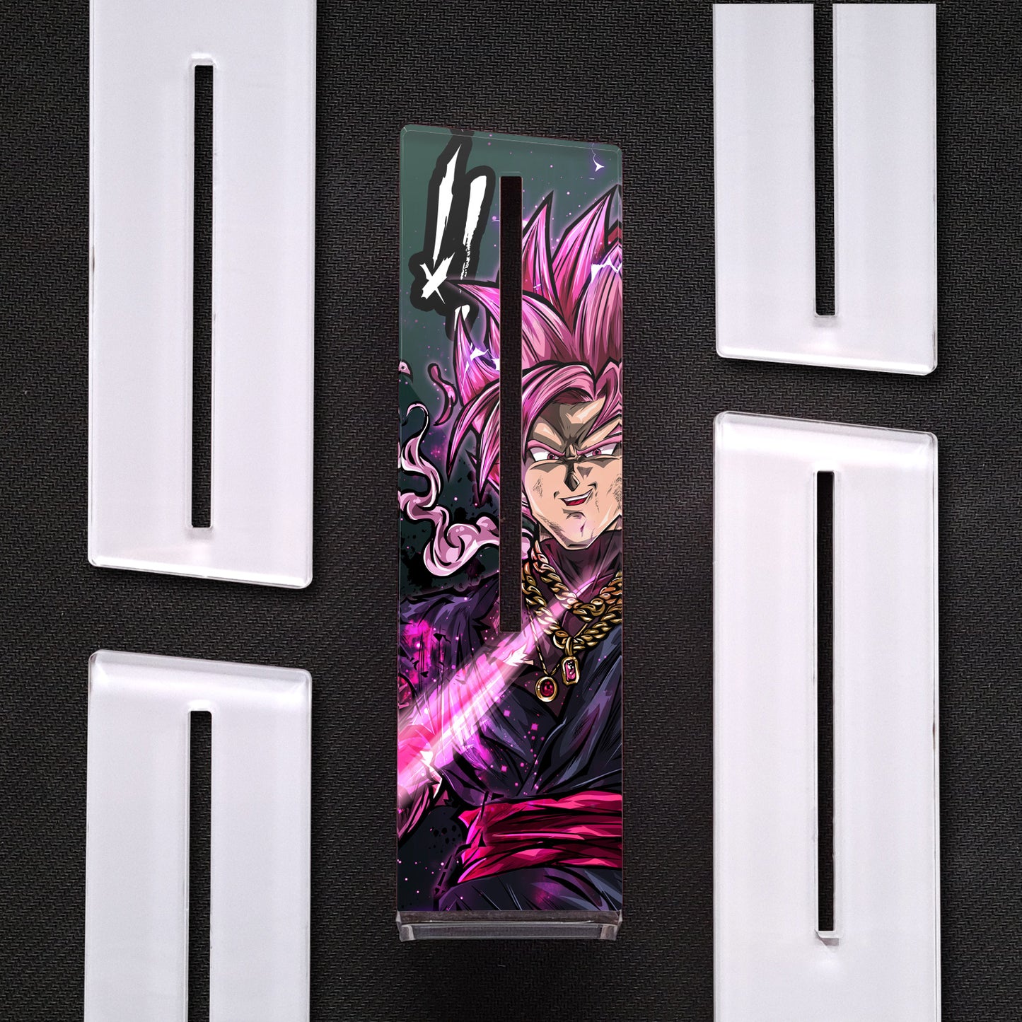 Zamasu Black Dragon Ball | Soporte Gráfica Vertical Metacrilato