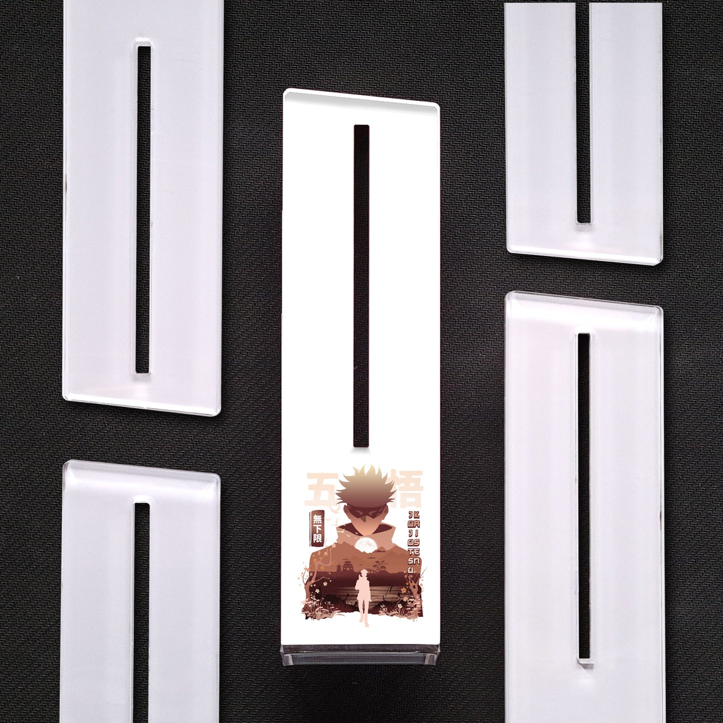 Gojo satoru (Opciones de Color) | Soporte Gráfica Vertical Acrílico