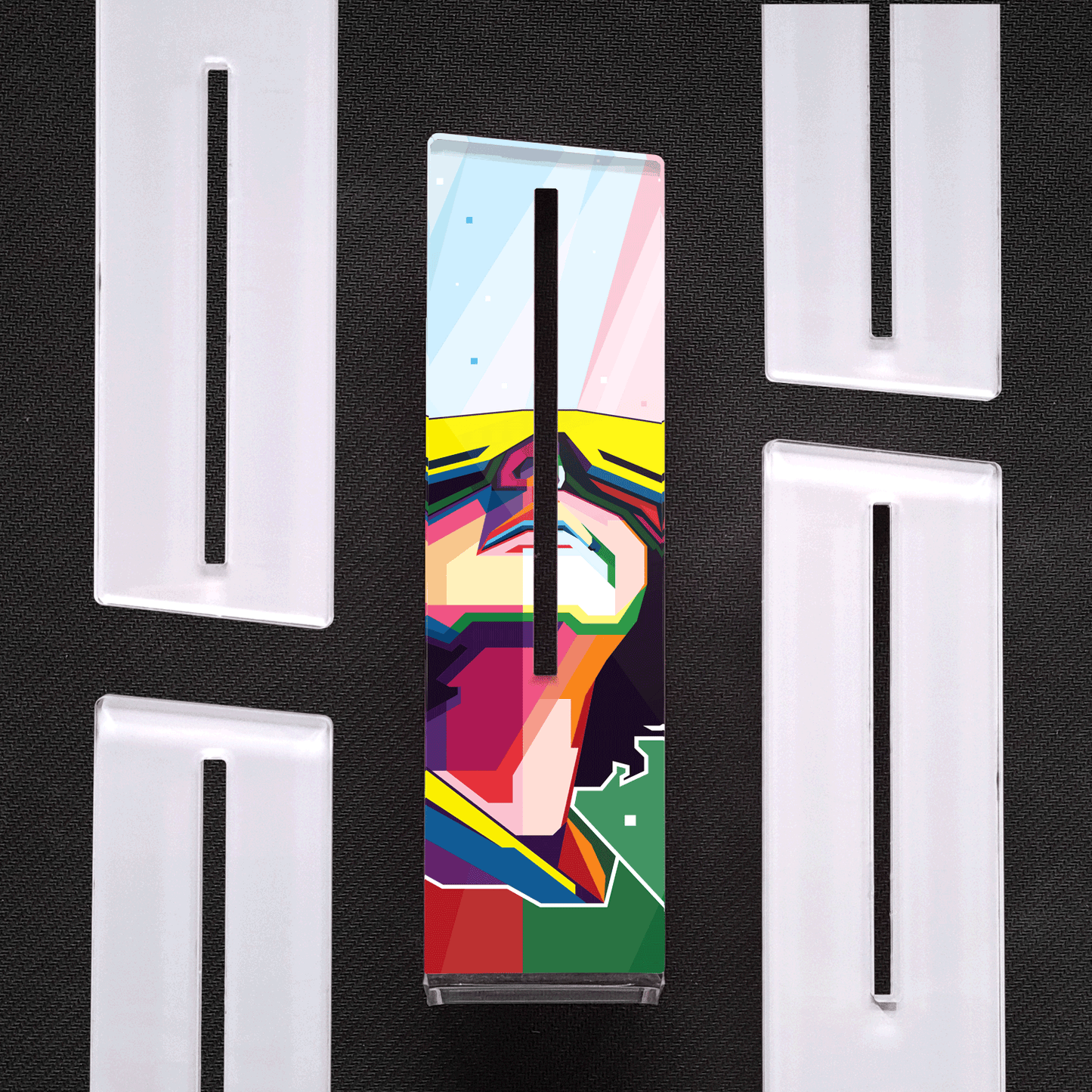 Wpap Beautiful Reality | Soporte Gráfica Vertical Acrílico