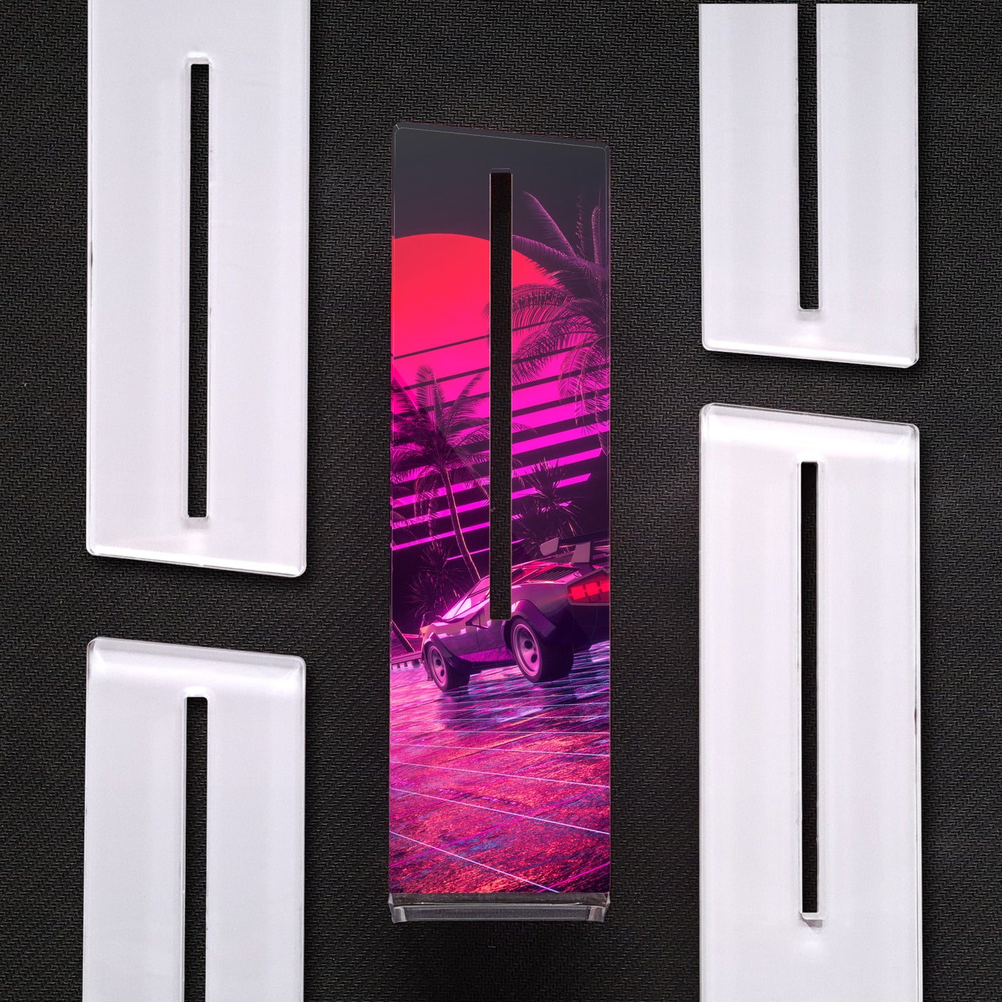 Chase the vil | Soporte Gráfica Vertical Acrílico