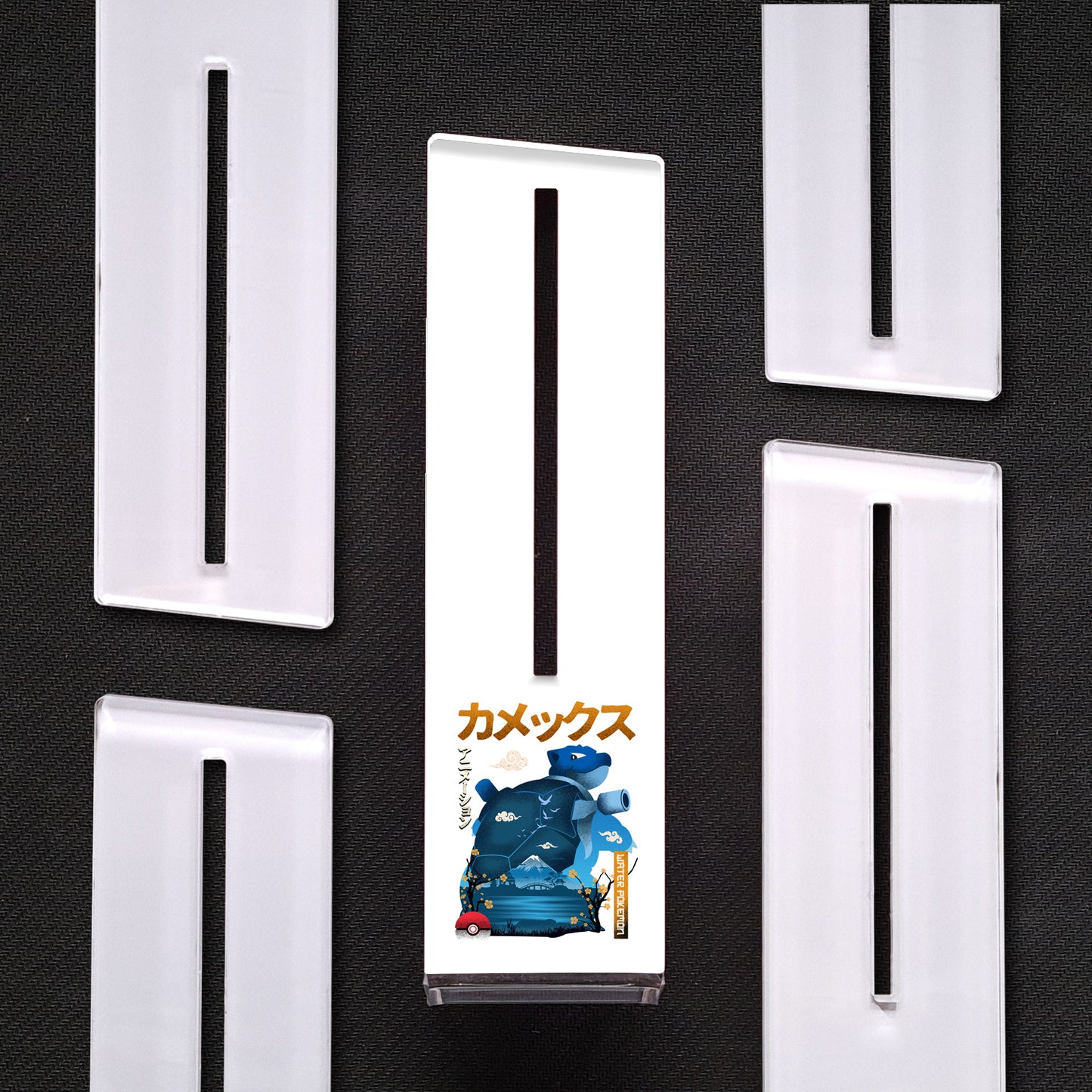 Blastoise (Opciones de Color) | Soporte Gráfica Vertical Acrílico