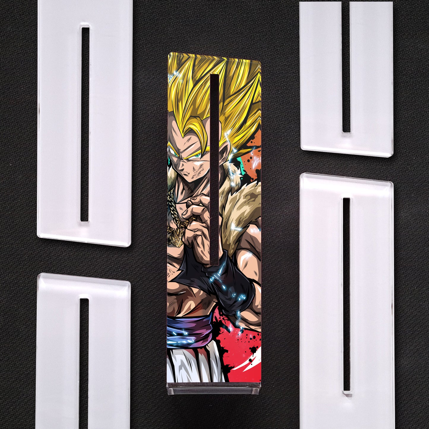 Dragon Ball "Gogeta SS DBS" | Soporte Gráfica Vertical Metacrilato