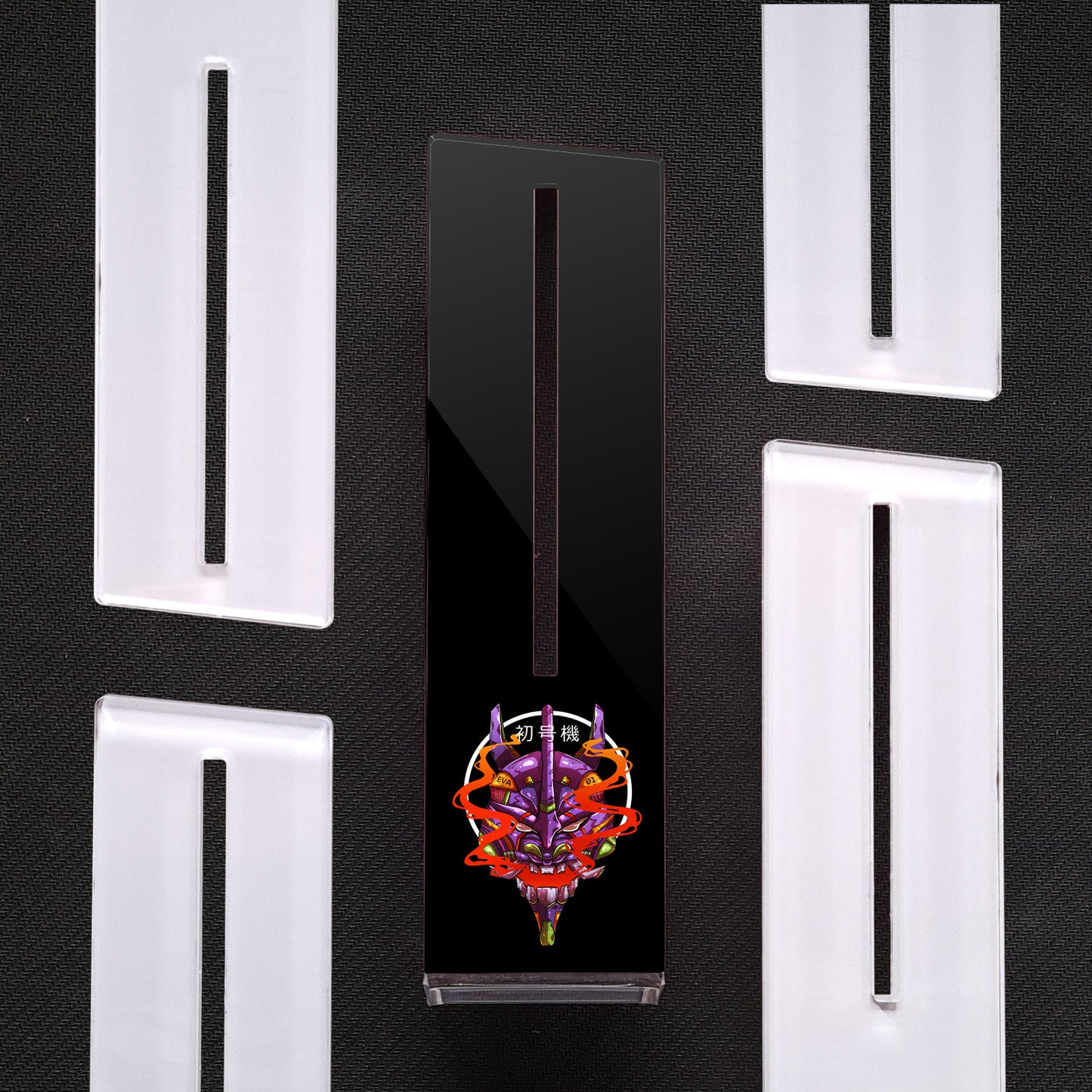 EVA 01 (Opcion de Color) | Soporte Gráfica Vertical Acrílico