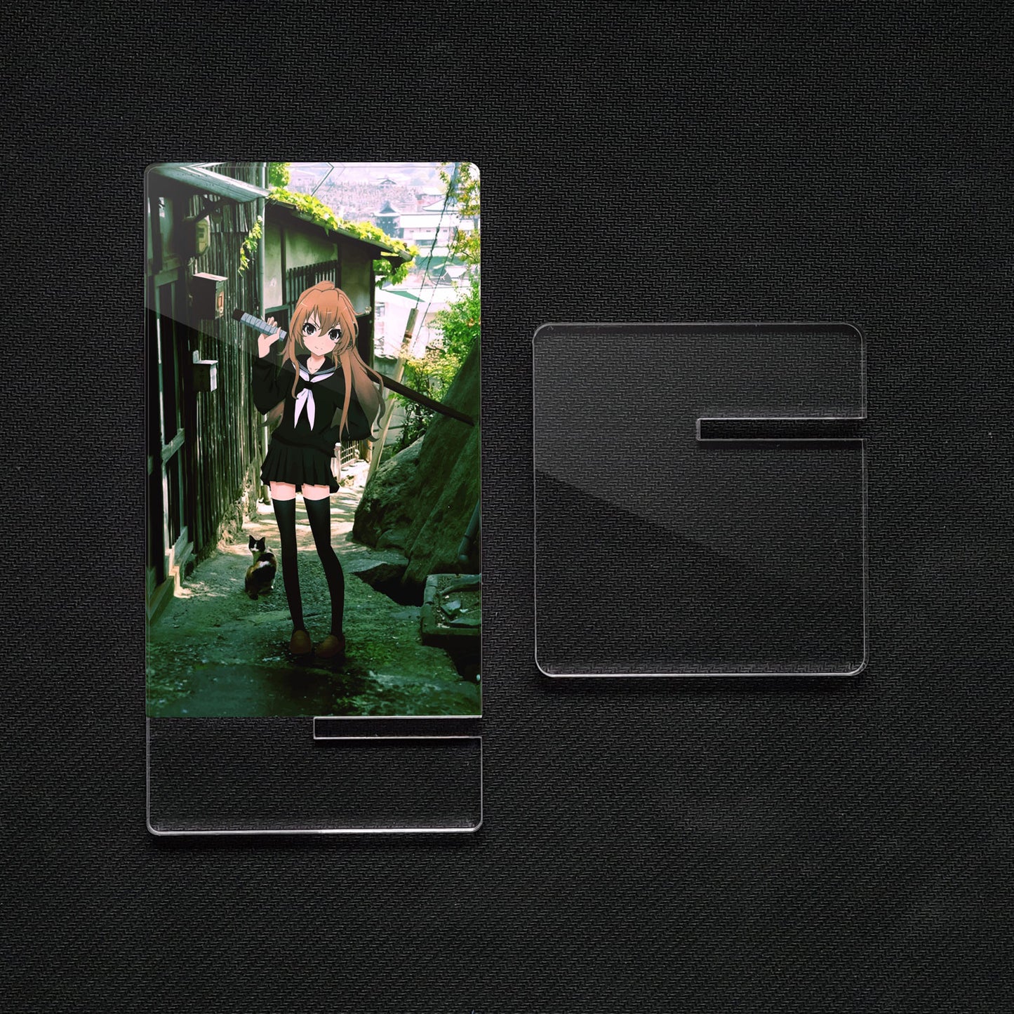 Soporte para Móvil de Toradora Aisaka Taiga Japan Streets, de metacrilato