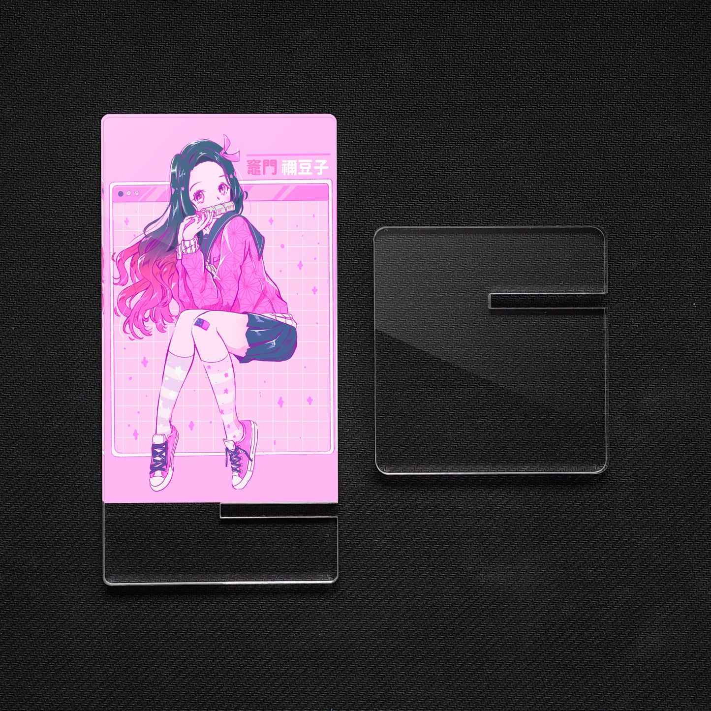 Nezuko Aesthetic School Uniform Soporte para Móvil