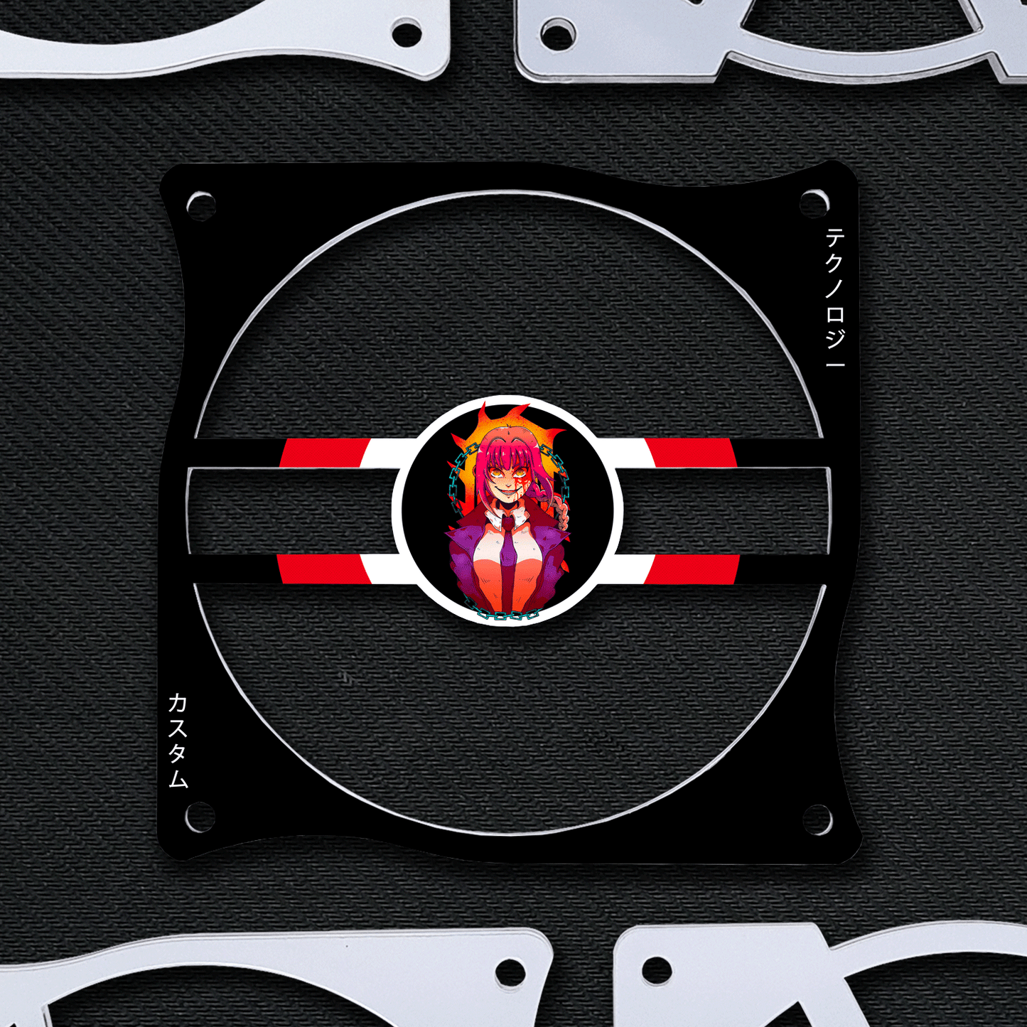 Makima (Color Options) | Acrylic Fan Grille