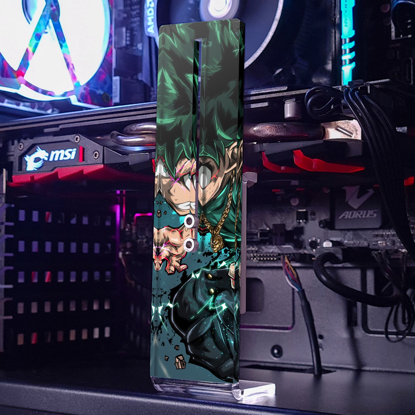 Deku My Hero Academy | Soporte Gráfica Vertical Metacrilato