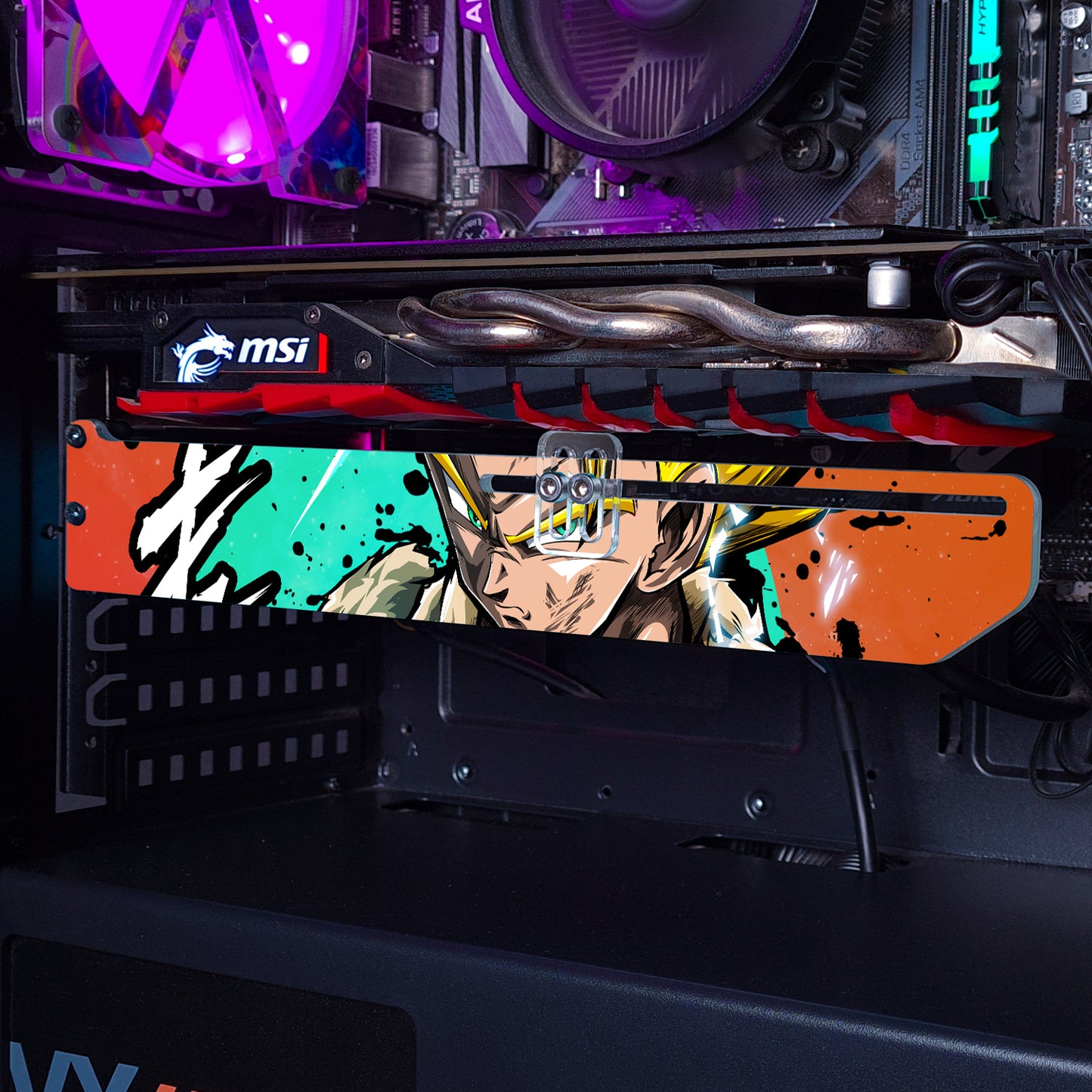 Gogeta SS DBS | Soporte Gráfica Horizontal Acrílico