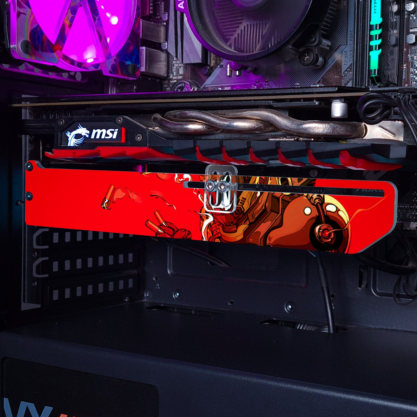 Doom | Soporte Gráfica Horizontal Acrílico
