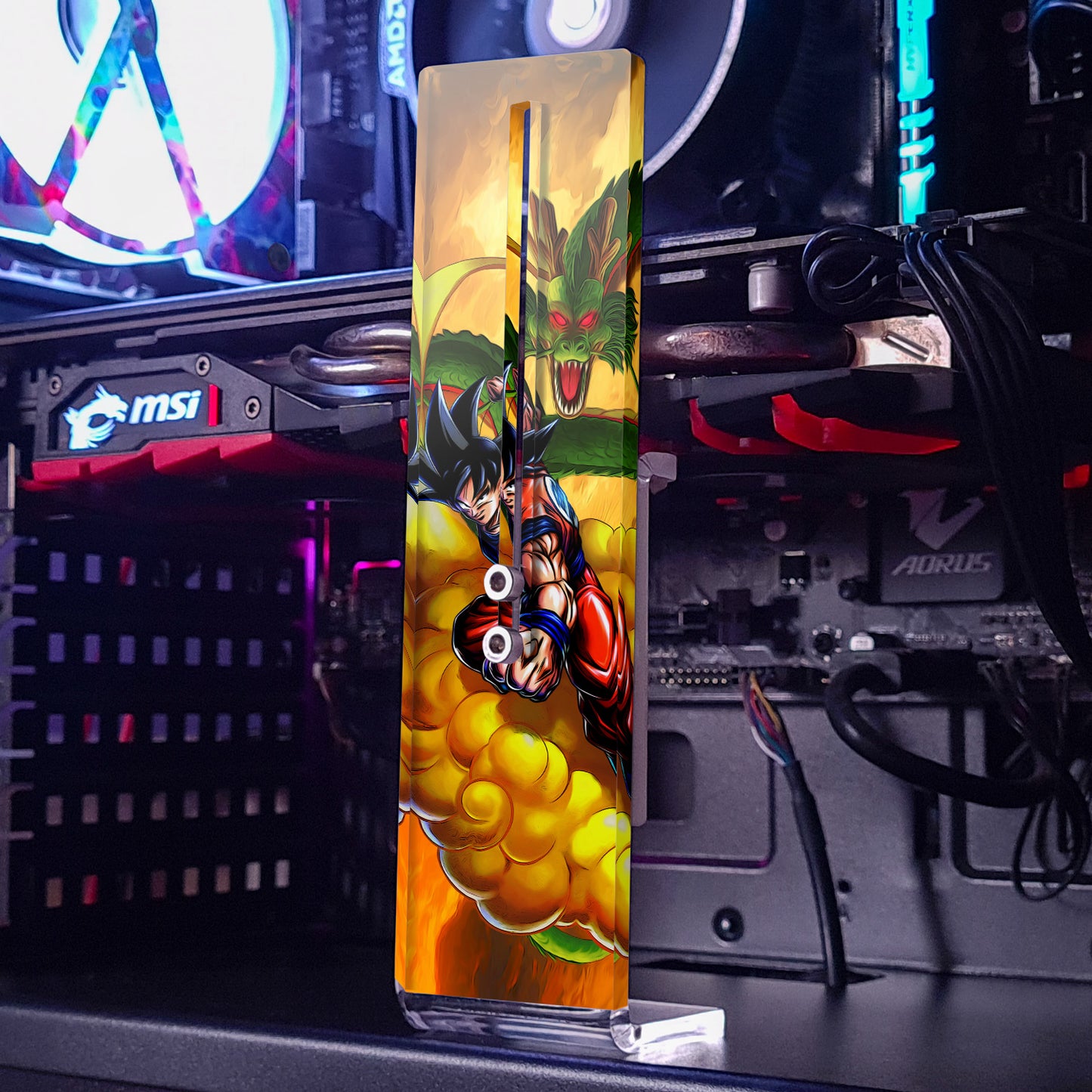 Dragon Wukong | Acrylic Vertical Graphic Support