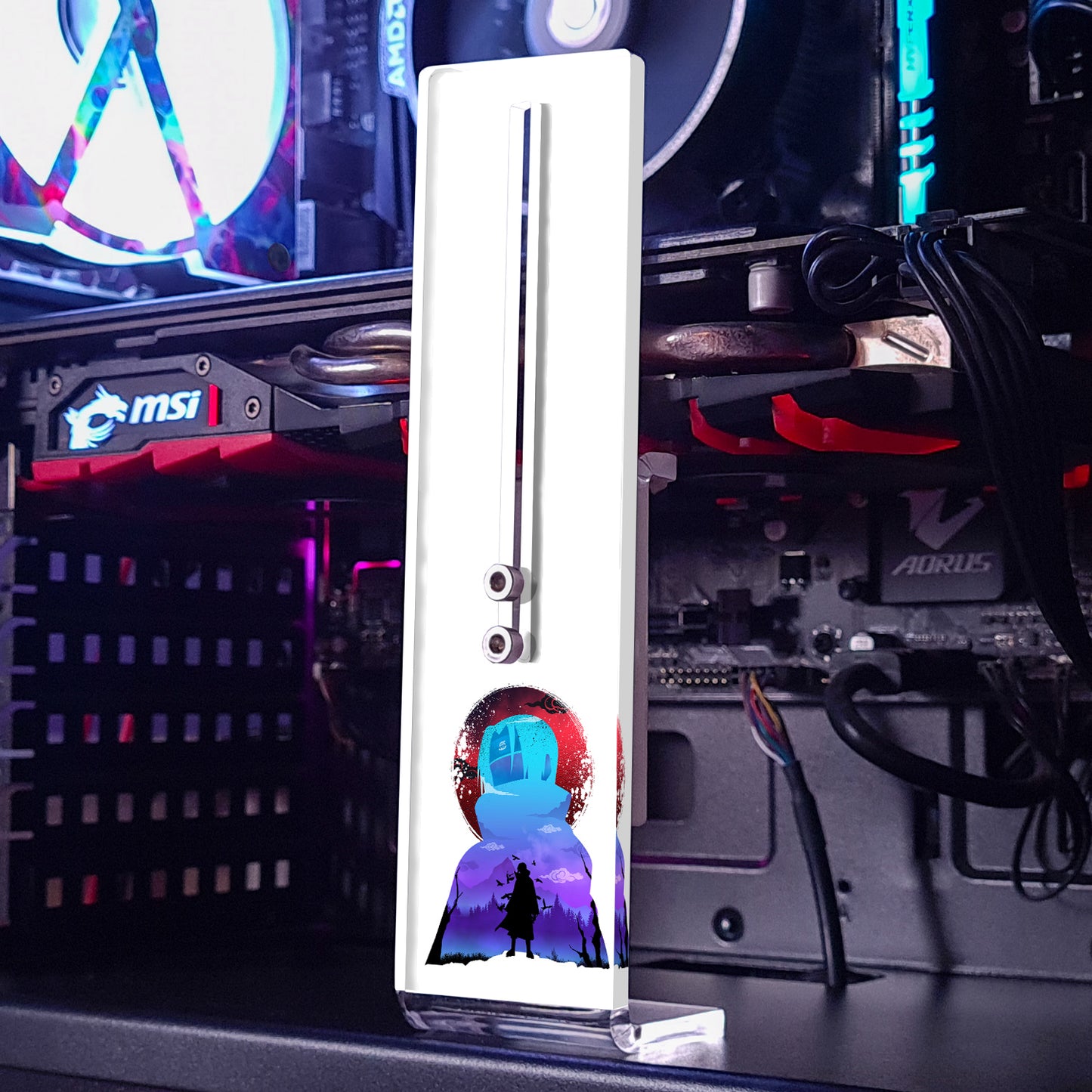 Itachi (Opciones de Color) | Soporte Gráfica Vertical Acrílico