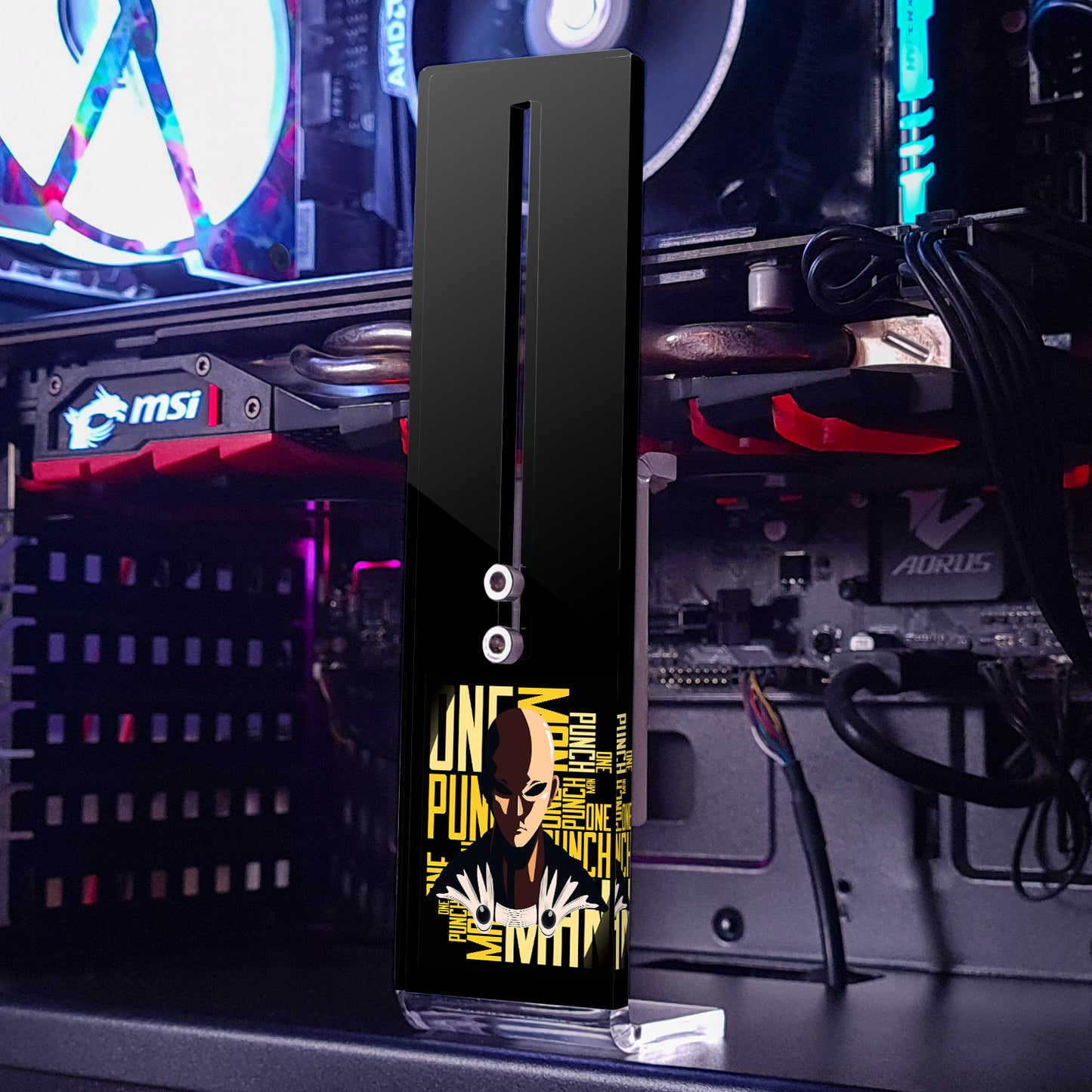 One Punch Man | Soporte Gráfica Vertical Acrílico
