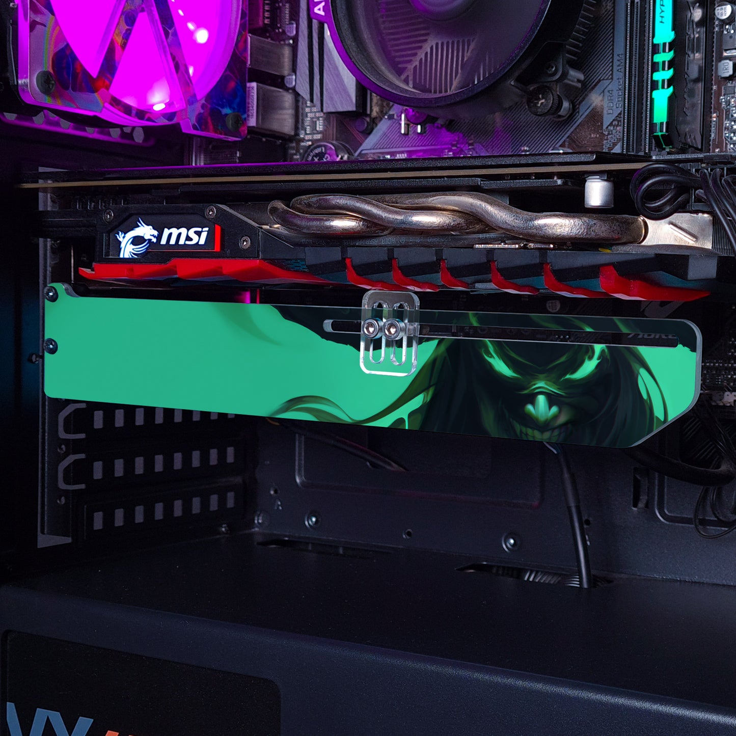 Illidan | Soporte Gráfica Horizontal Acrílico