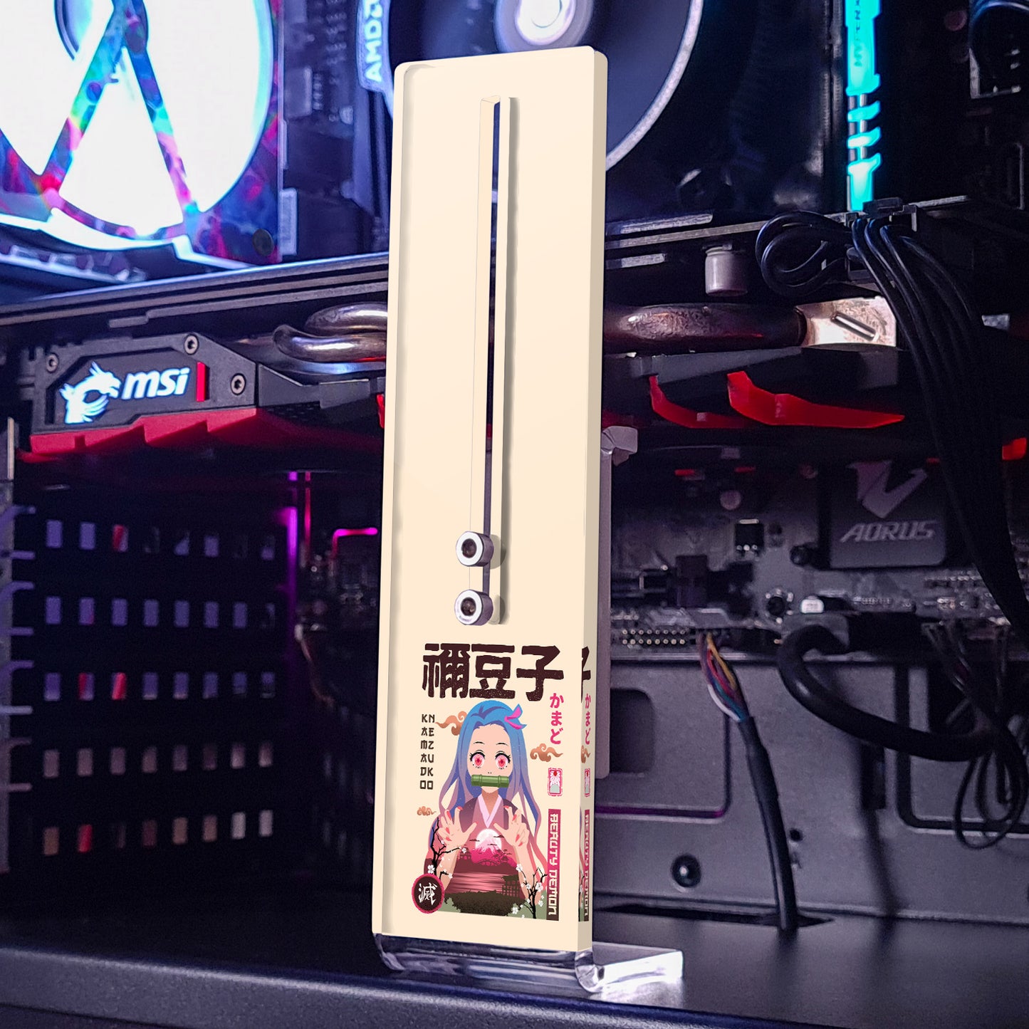 Nezuko (Opciones de Color) | Soporte Gráfica Vertical Acrílico