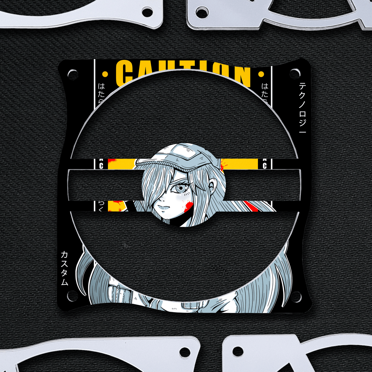 White Cell Custom | Rejilla Ventilador Acrílico