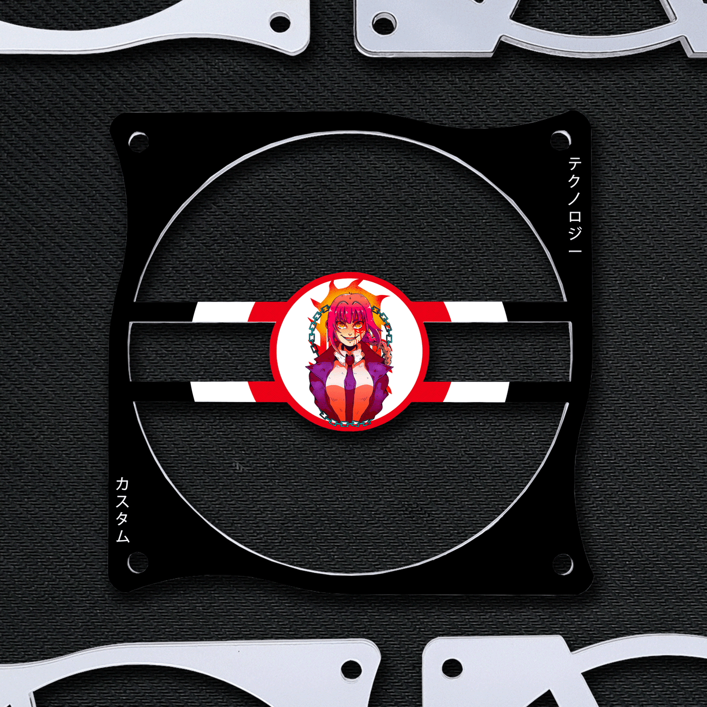 Makima (Color Options) | Acrylic Fan Grille