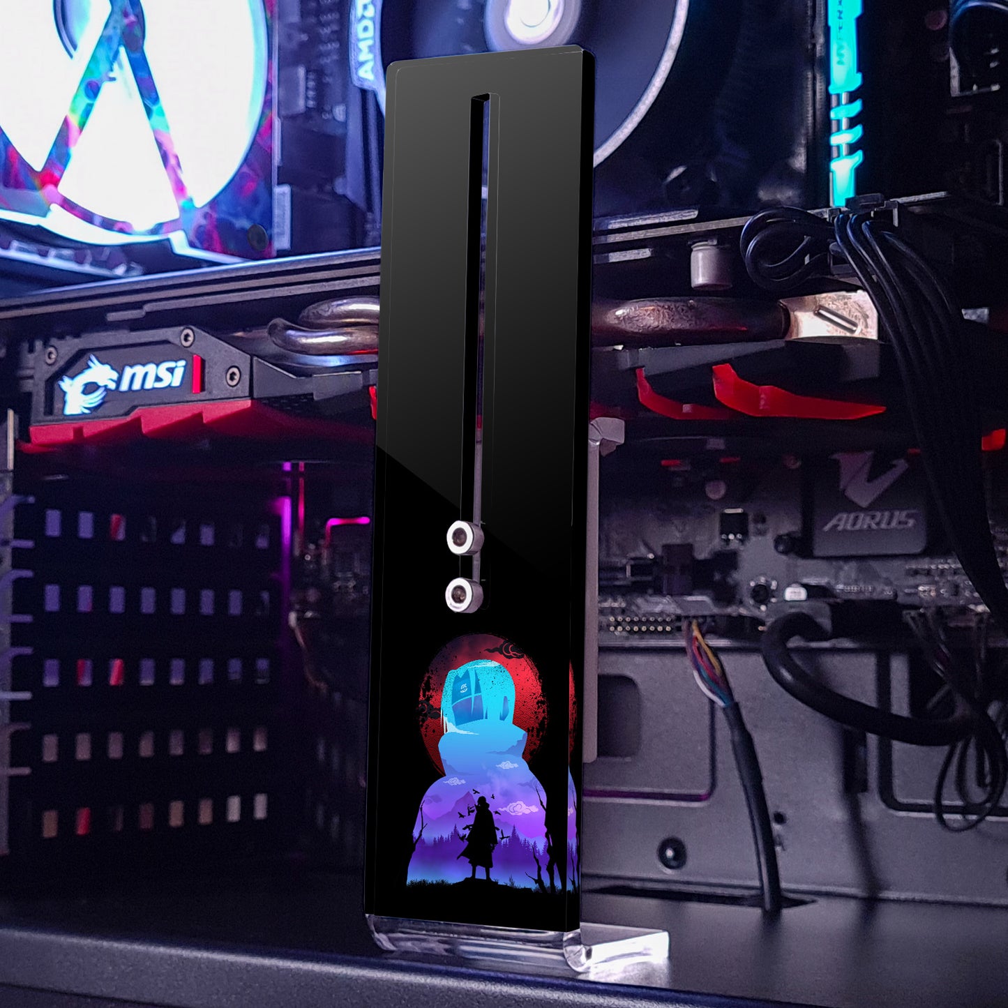 Itachi (Opciones de Color) | Soporte Gráfica Vertical Acrílico