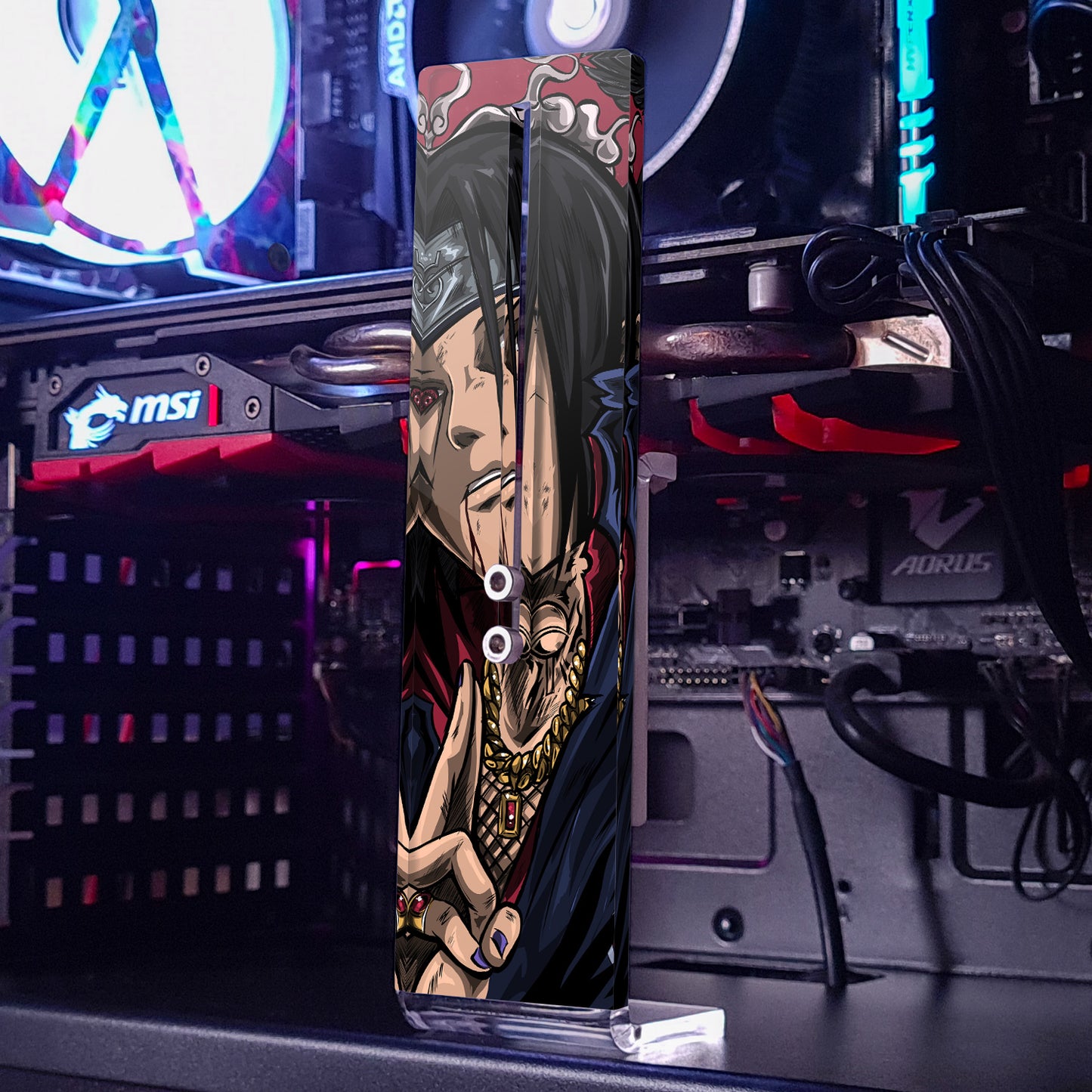 Itachi, Naruto | Soporte Gráfica Vertical Metacrilato