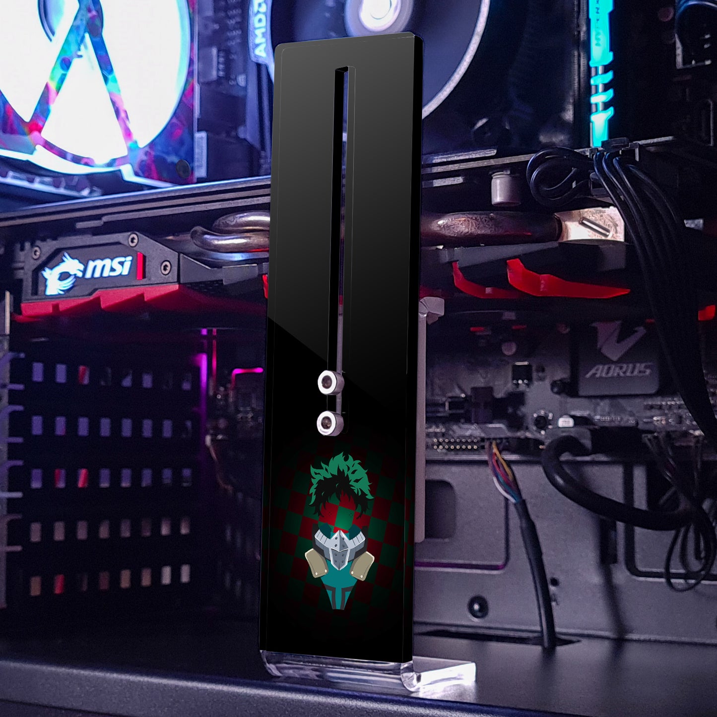 Deku | Soporte Gráfica Vertical Acrílico