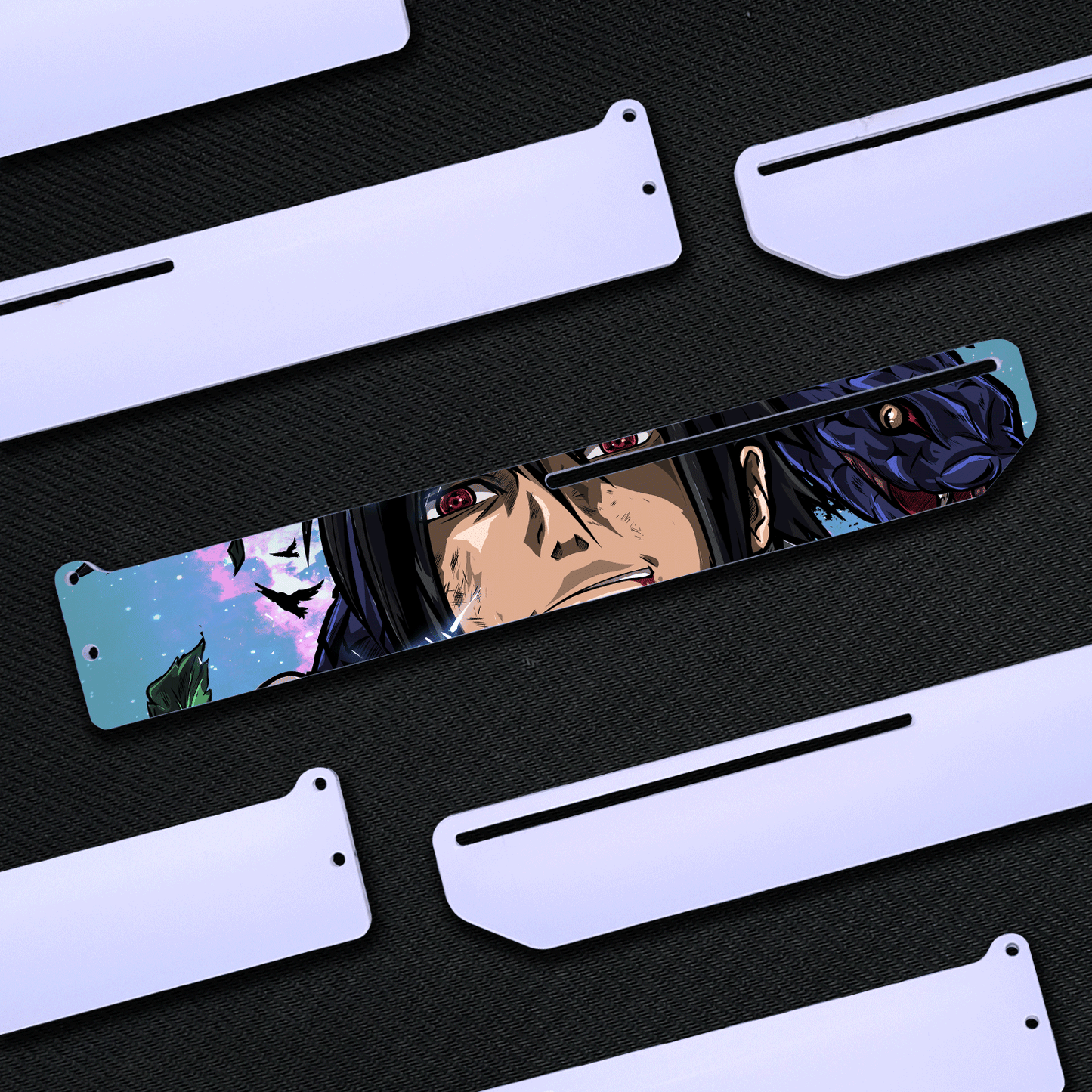 Sasuke | Soporte Gráfica Horizontal Acrílico