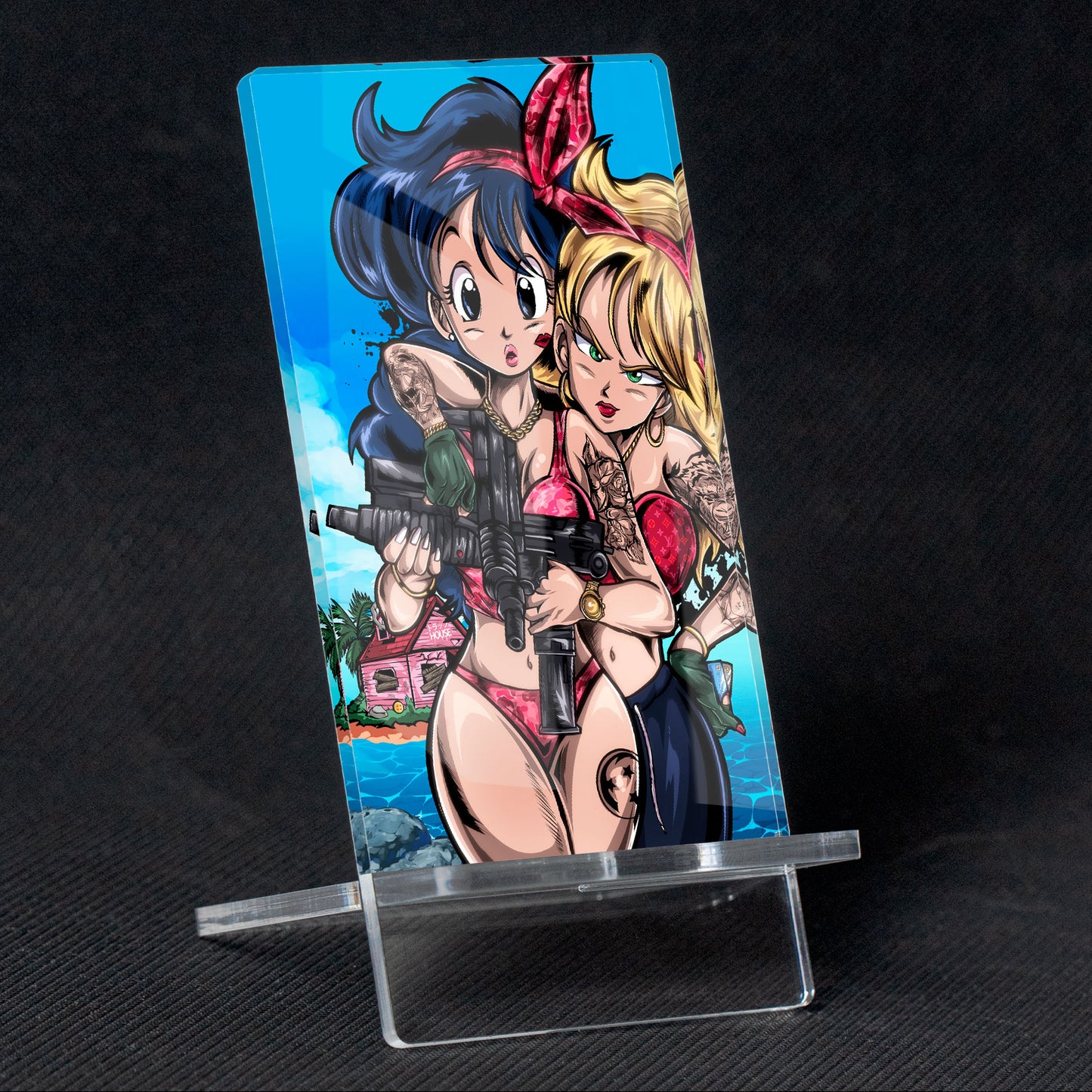 Soporte para Móvil de Dragon Ball Sneez, de metacrilato