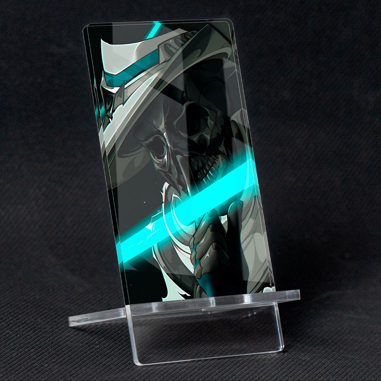 Soporte para Móvil Videojuego Valorant Cypher, de metacrilato