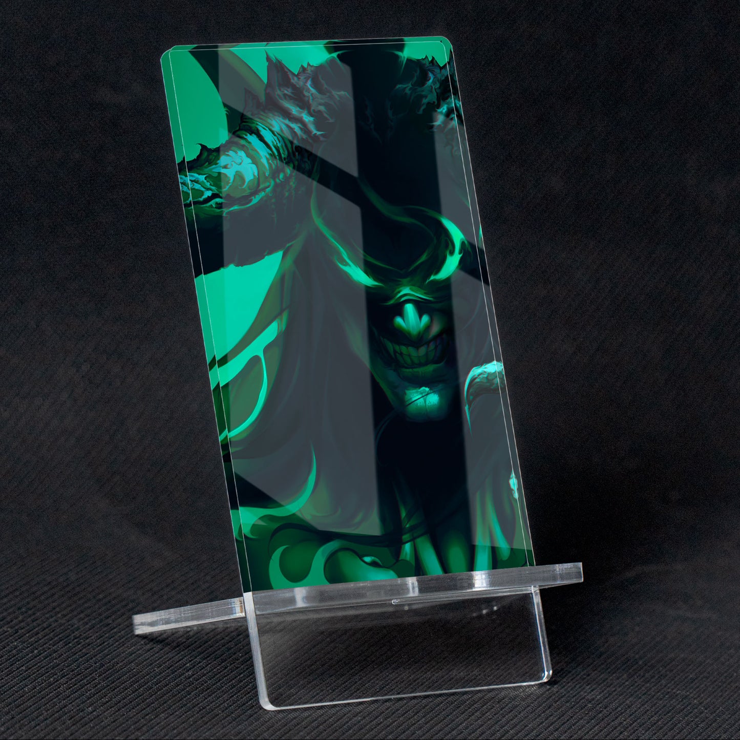 Soporte para Móvil Videojuego Valorant Illidan, de metacrilato