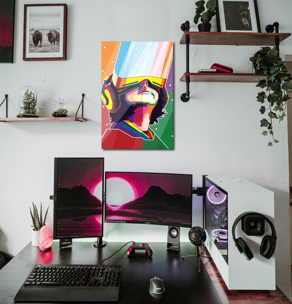 Wpap Beautiful Reality | Wall Art Acrylic