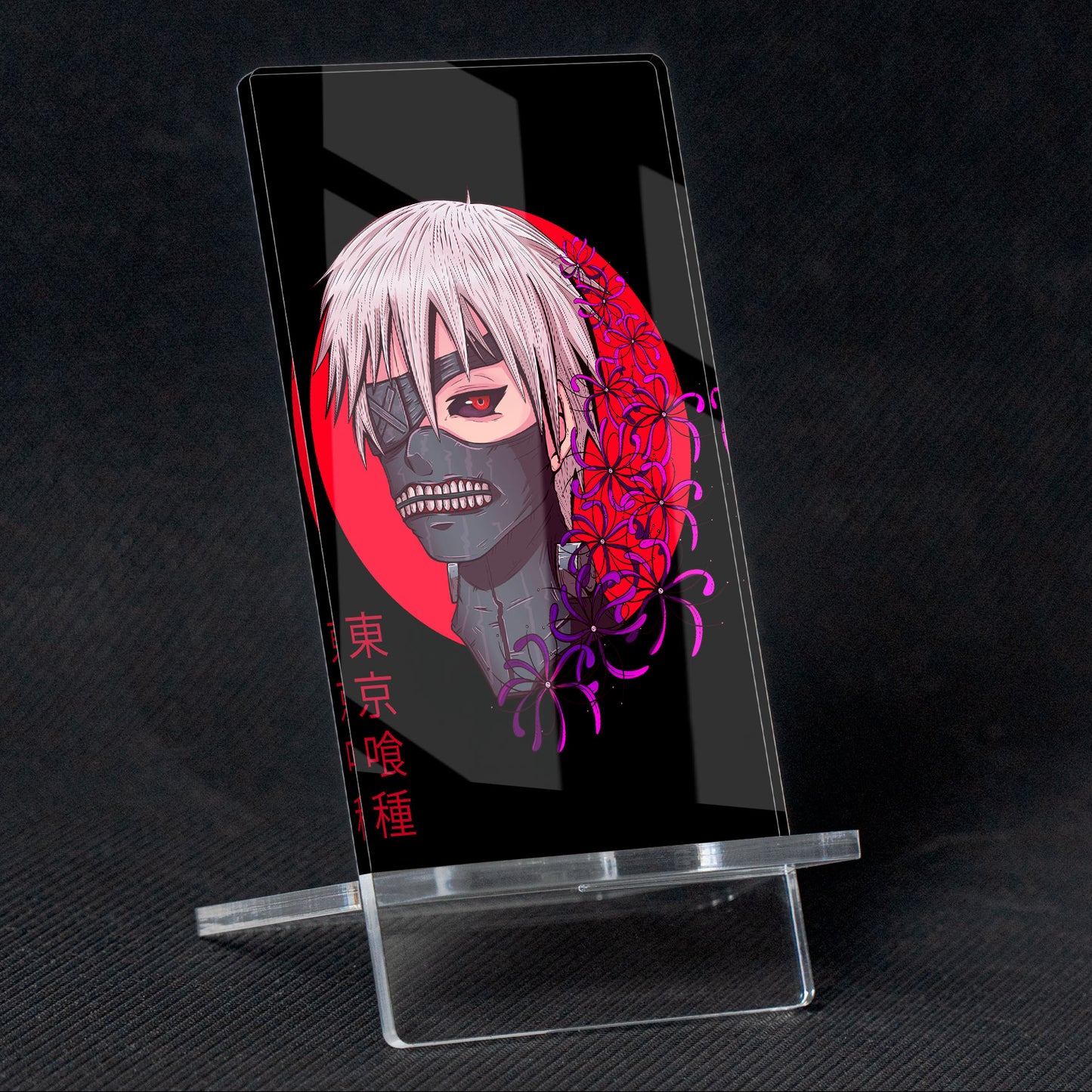 Soporte para Móvil de Tokyo Ghoul Ken Kaneki, de metacrilato