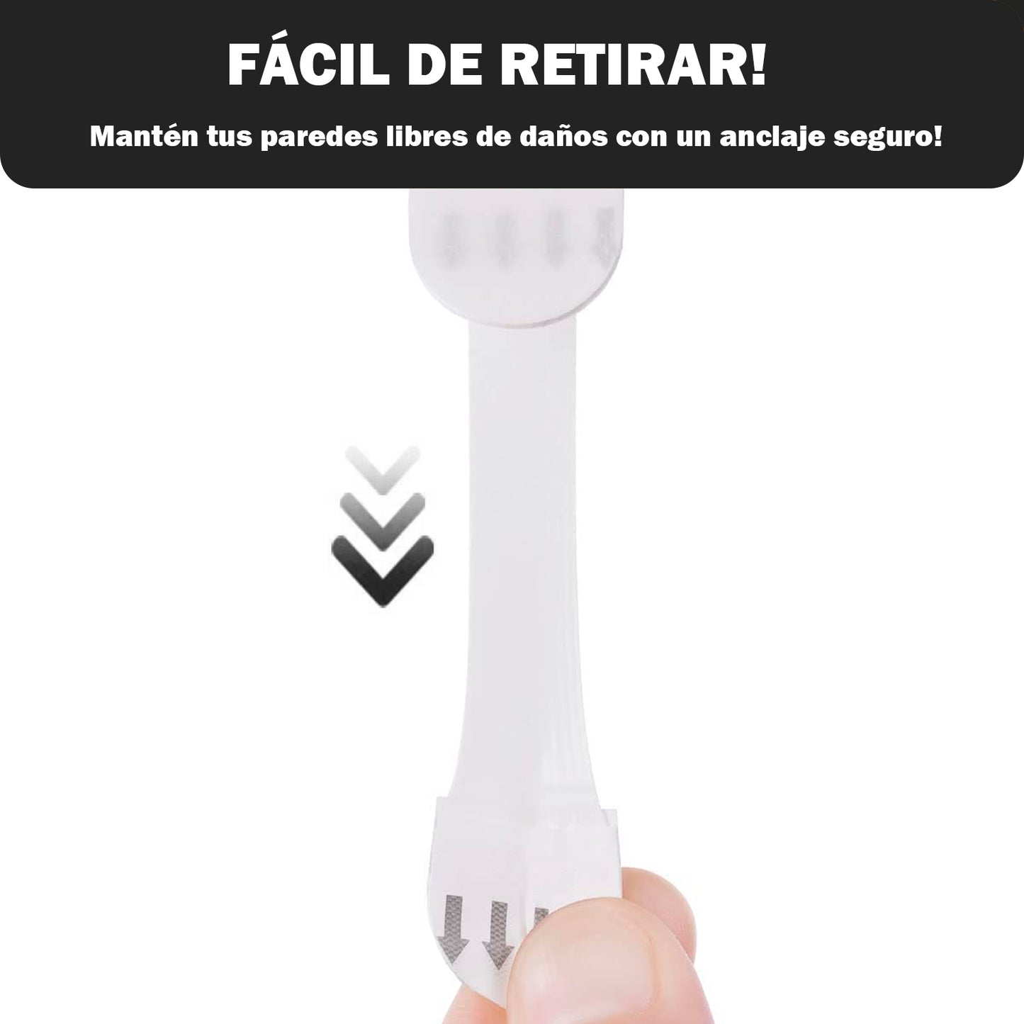 Tiras adhesivas adicionales (4 pares)