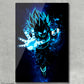 Cuadro de Vegeta "Blue God Warrior Vector", Dragon Ball