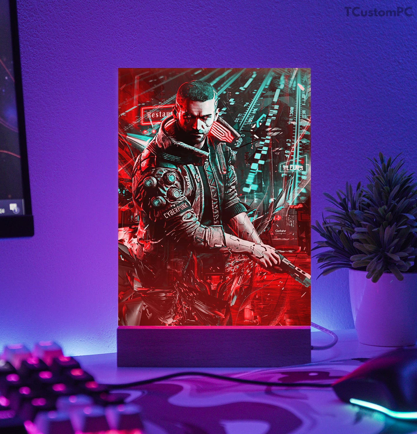 TC-Lamp Cyberpunk 2077 vector